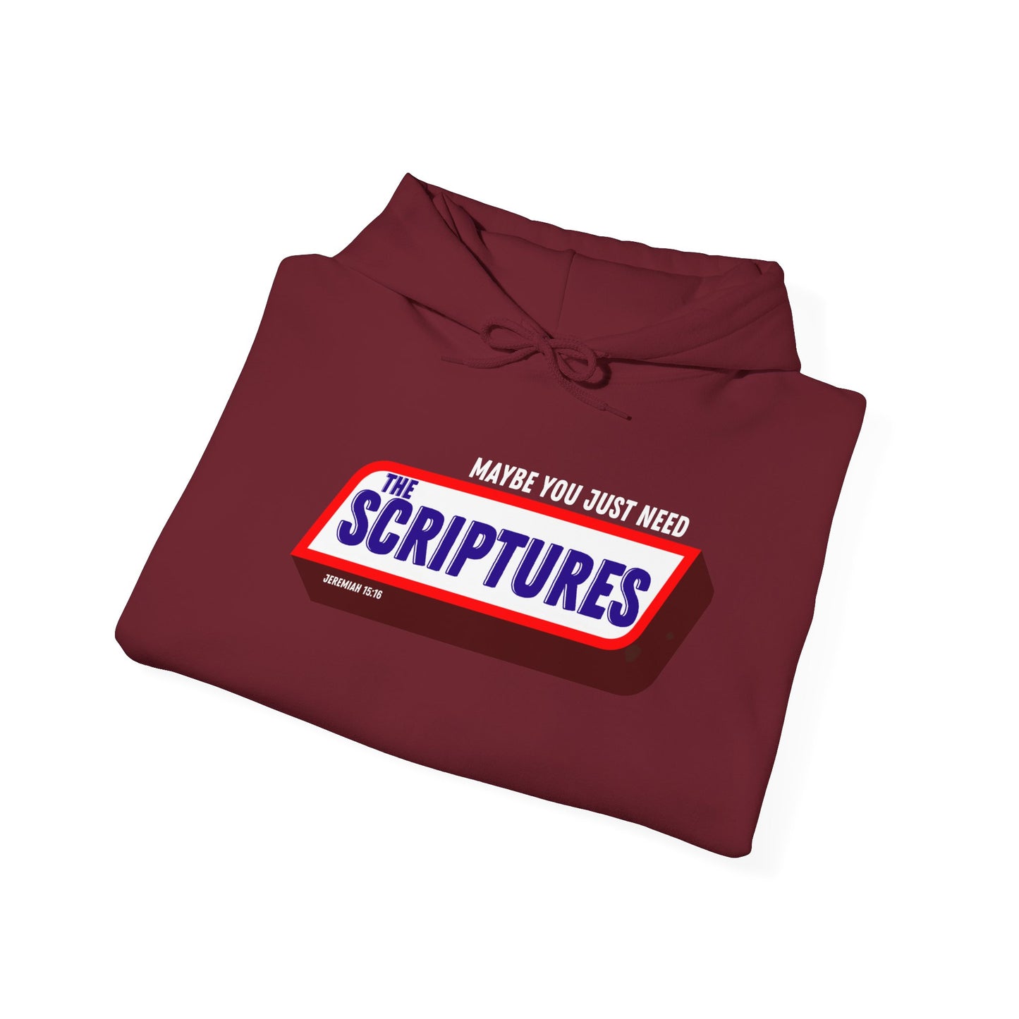 Scriptures Satisfy Unisex Heavy Blend™ Hooded Sweatshirt