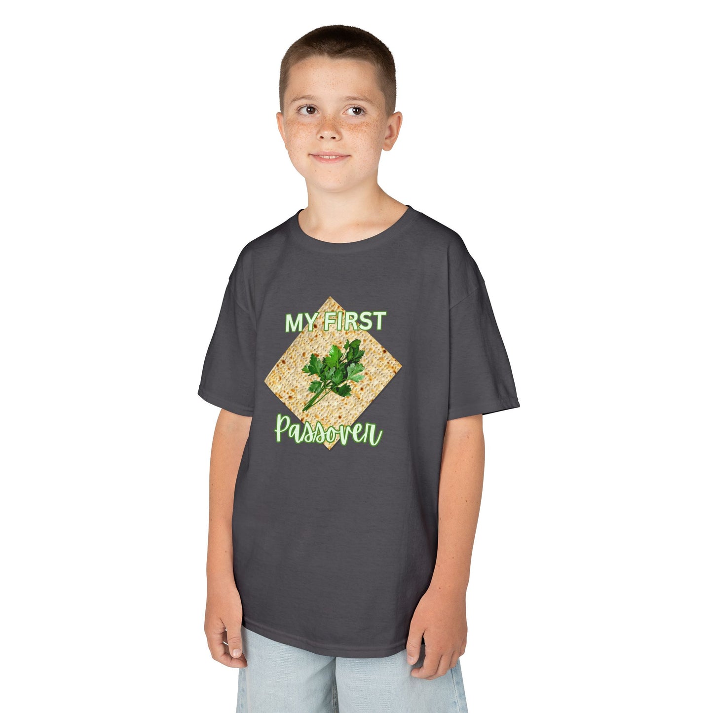 Kids T‑Shirt “My First Plant Parent” Green Succulent Garden Tee