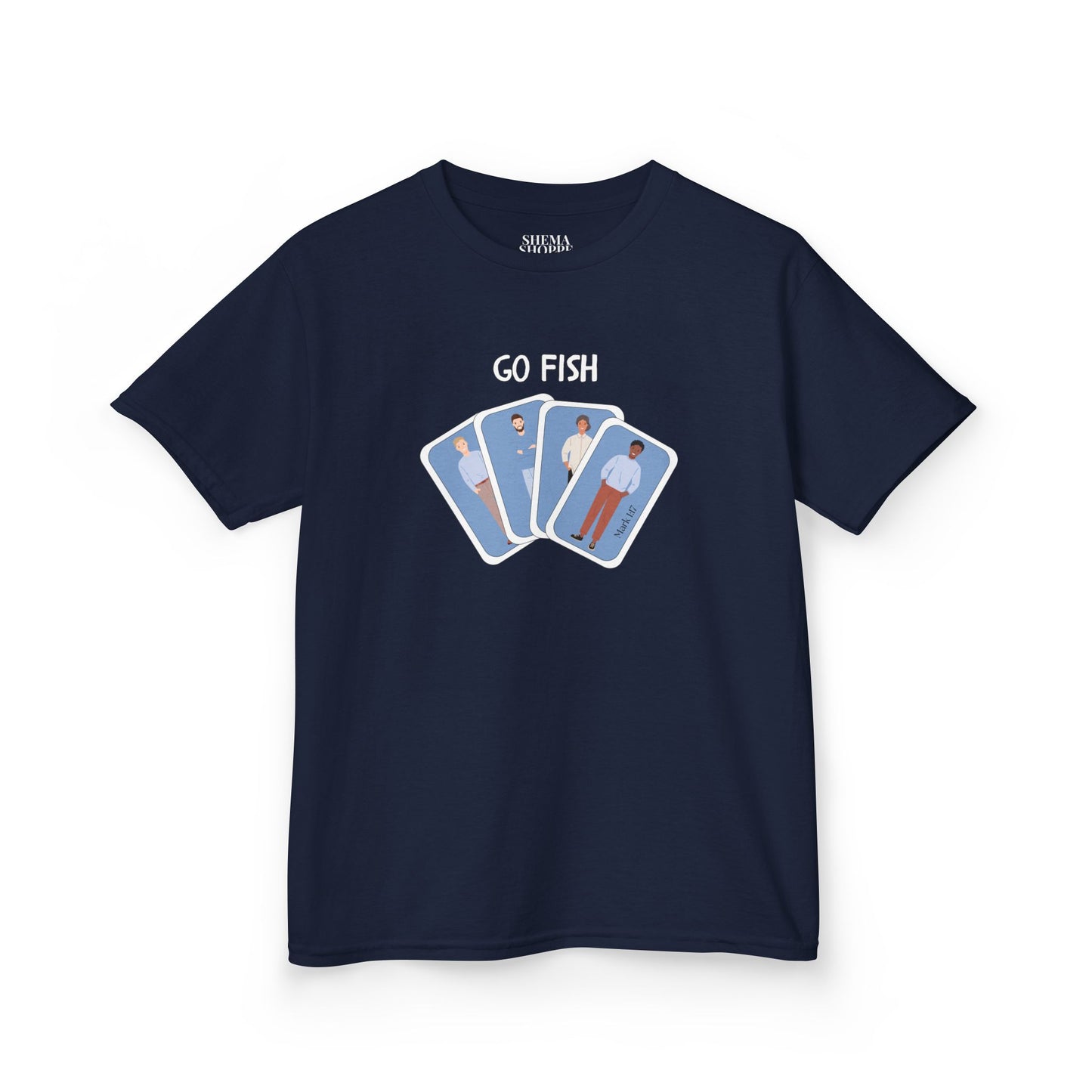 Fishers of Men Go Fish Bible Verse Kid's Cotton T-shirt