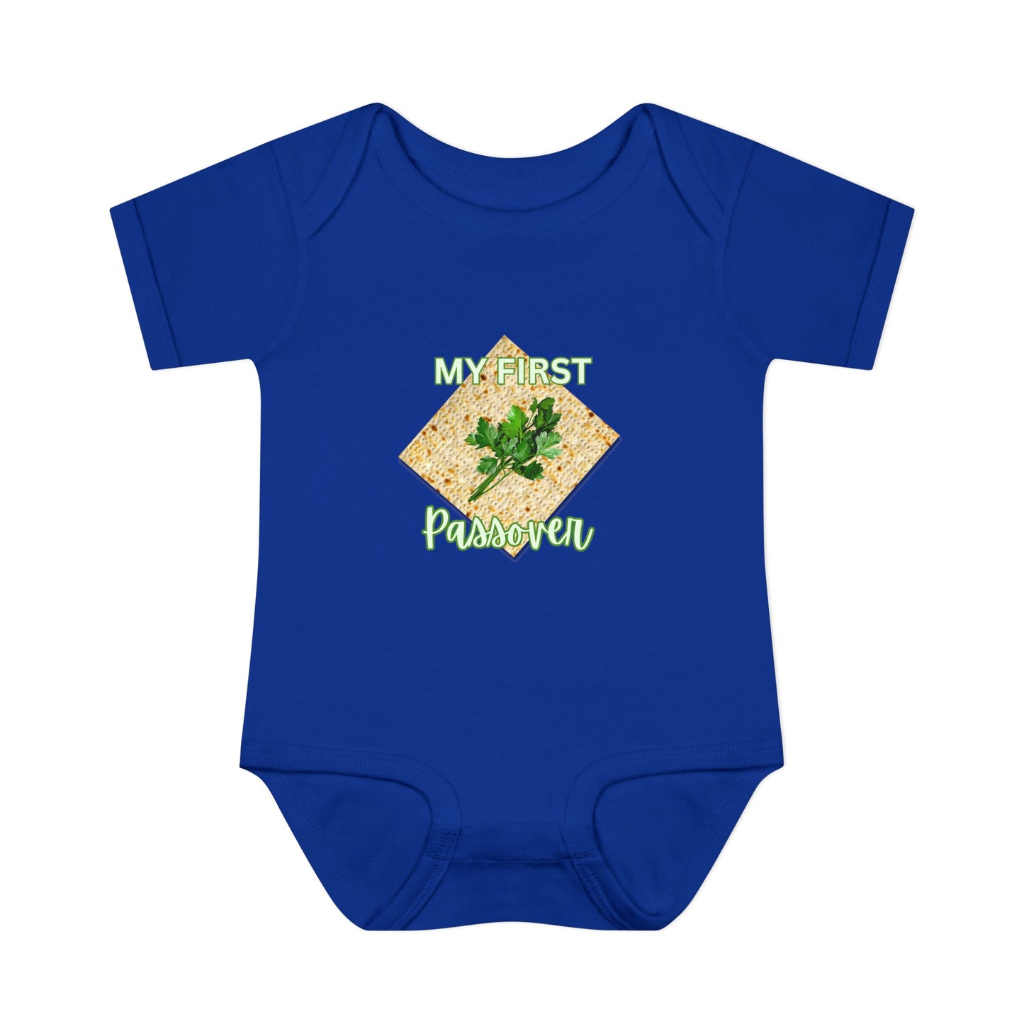 Baby Bodysuit - "My First Passover" Infant Onesie (Cute Unleavened Bread Lover Gift)