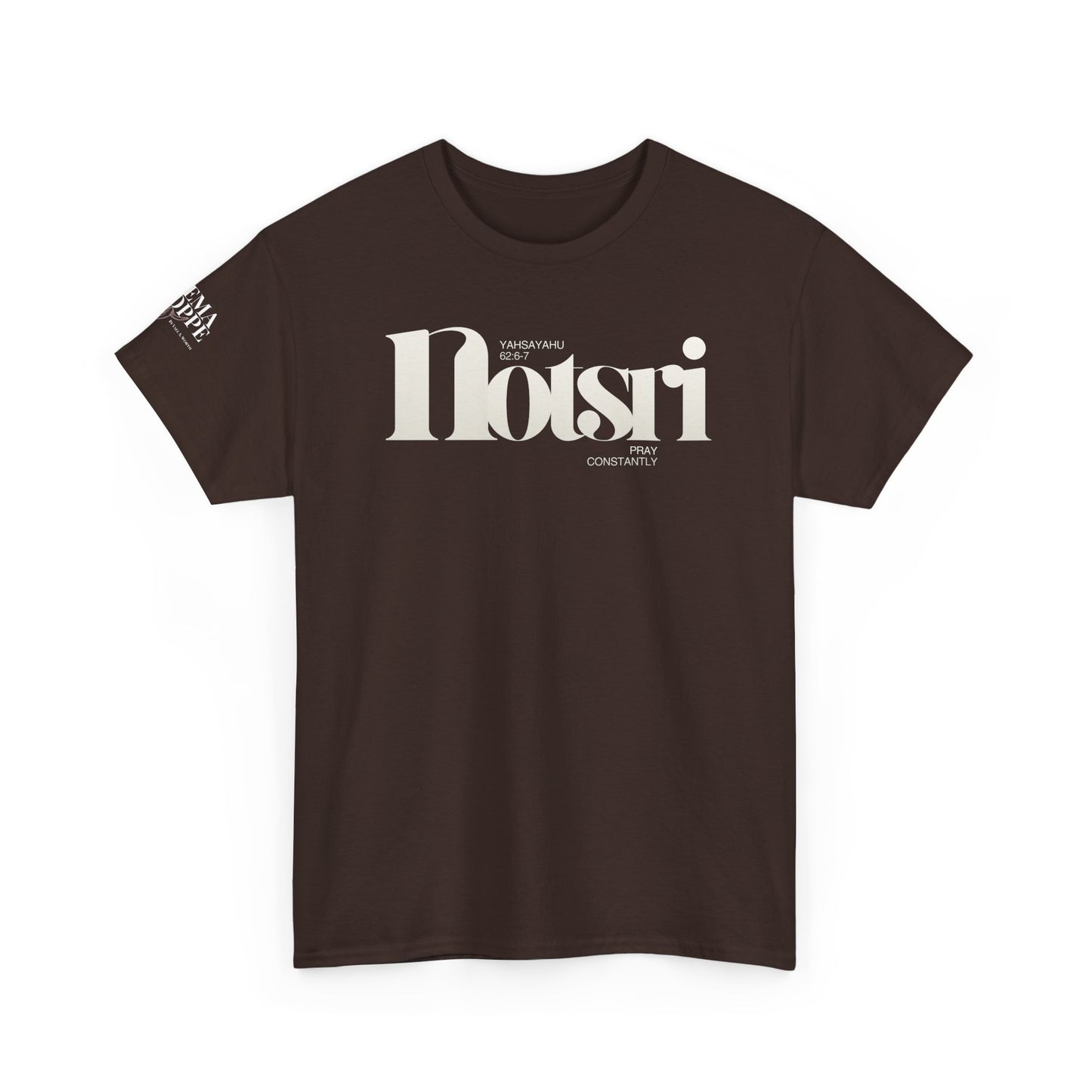 Notsri Minimalist Logo Tee Watchman Shirt
