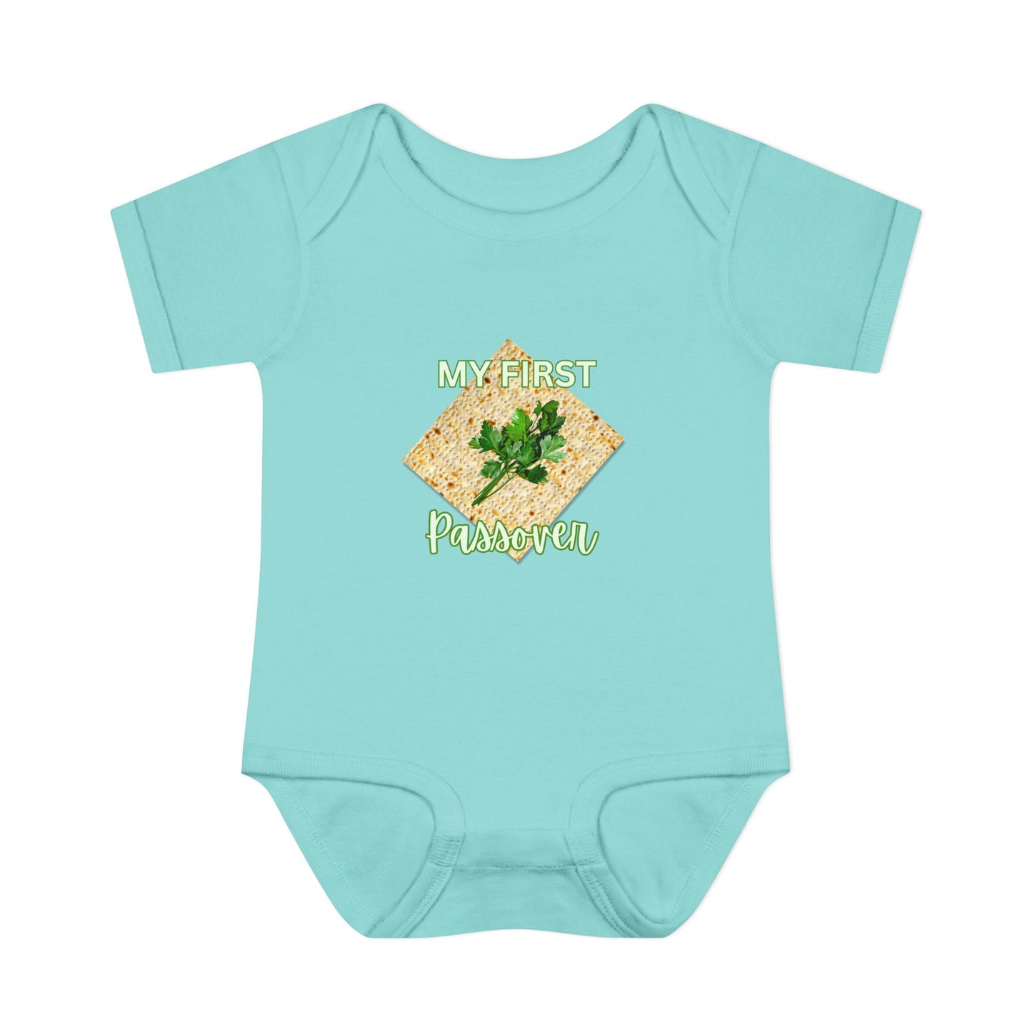 Baby Bodysuit - "My First Passover" Infant Onesie (Cute Unleavened Bread Lover Gift)