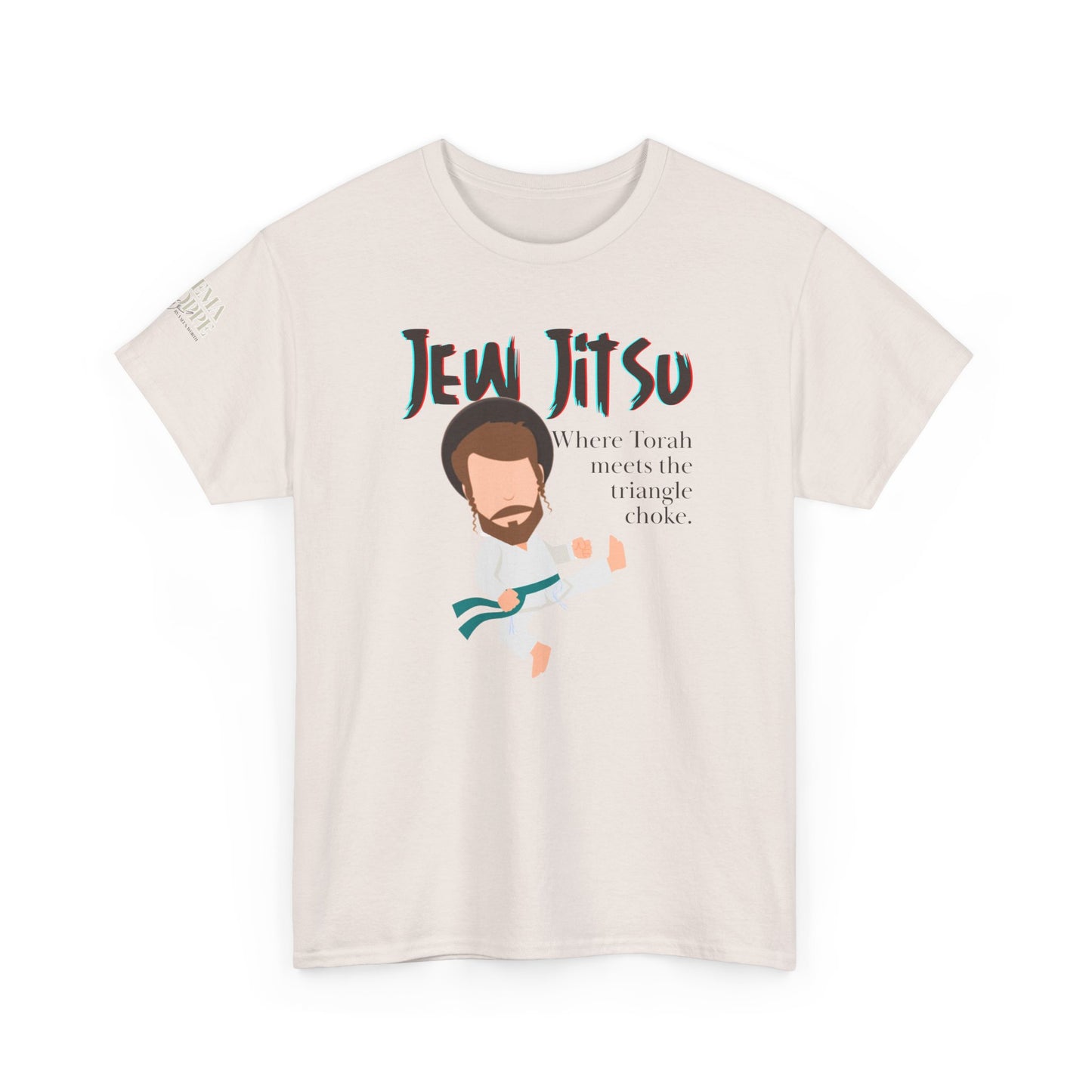 Jew Jitsu Funny Unisex Tee - Cotton Martial Arts Torah Shirt