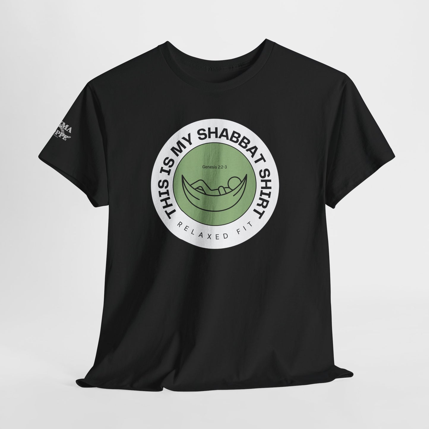 This Is My Shabbat Shirt — Chilling Out Is a Commandment Hammock Sabbath Cotton Tee