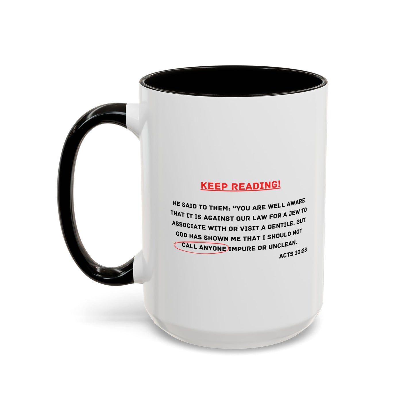 Straight Outta Context Mug, 11oz or 15oz Color Pop