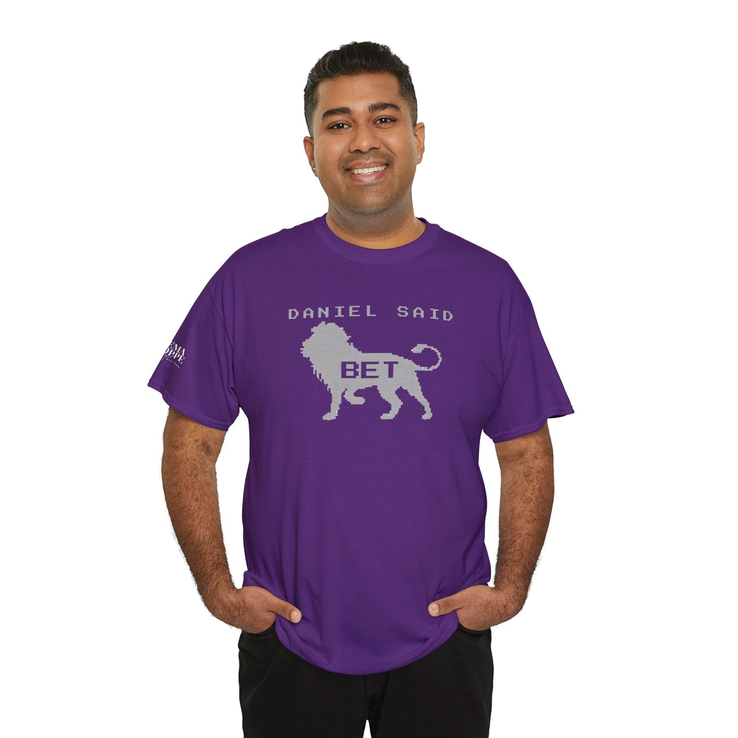 'Daniel Said Bet' Graphic Lion Tee Hebrew Hahas