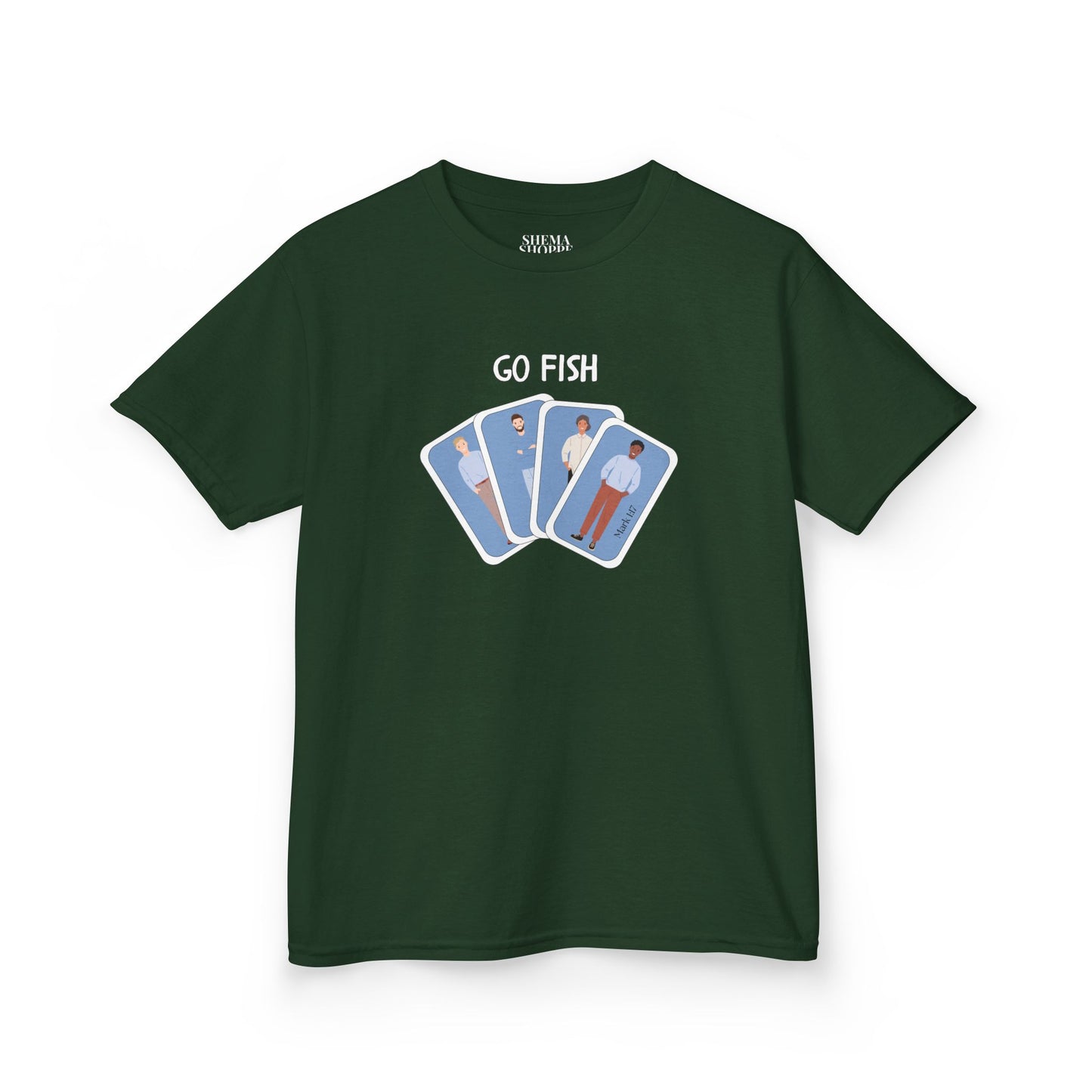 Fishers of Men Go Fish Bible Verse Kid's Cotton T-shirt