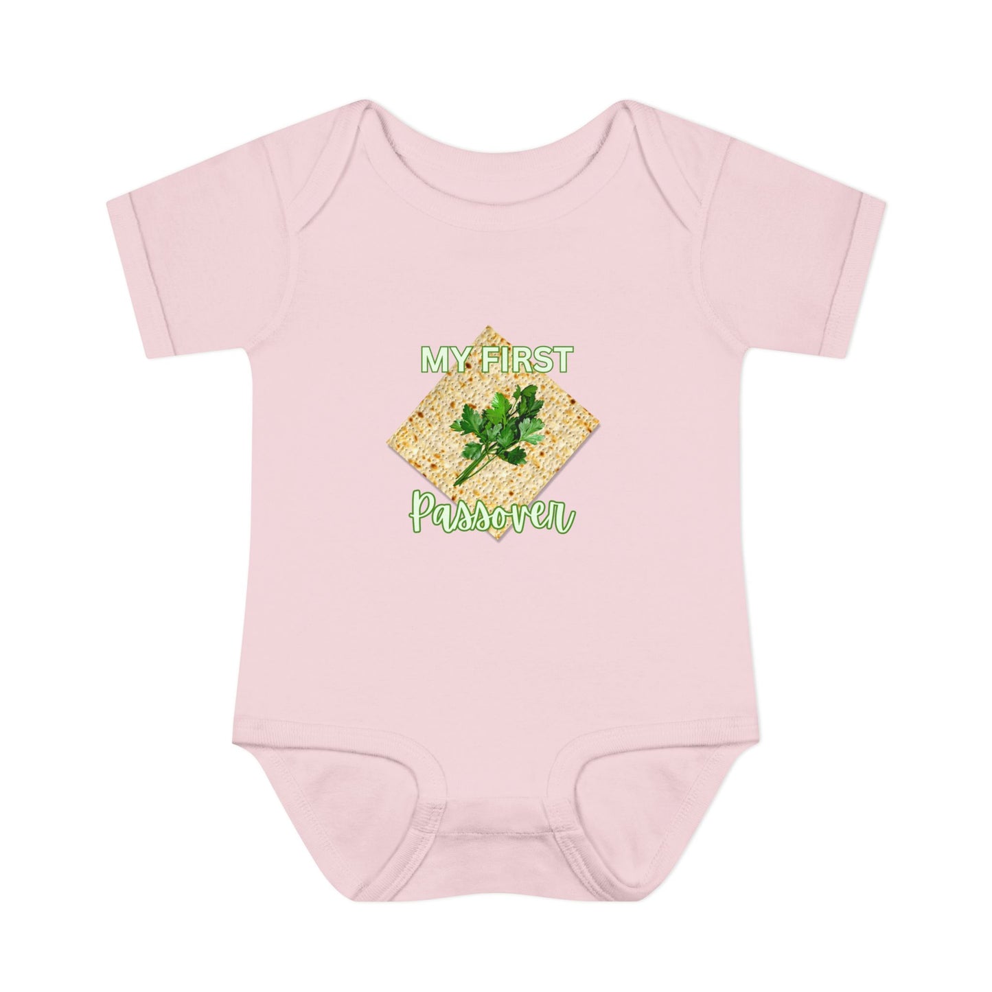 Baby Bodysuit - "My First Passover" Infant Onesie (Cute Unleavened Bread Lover Gift)