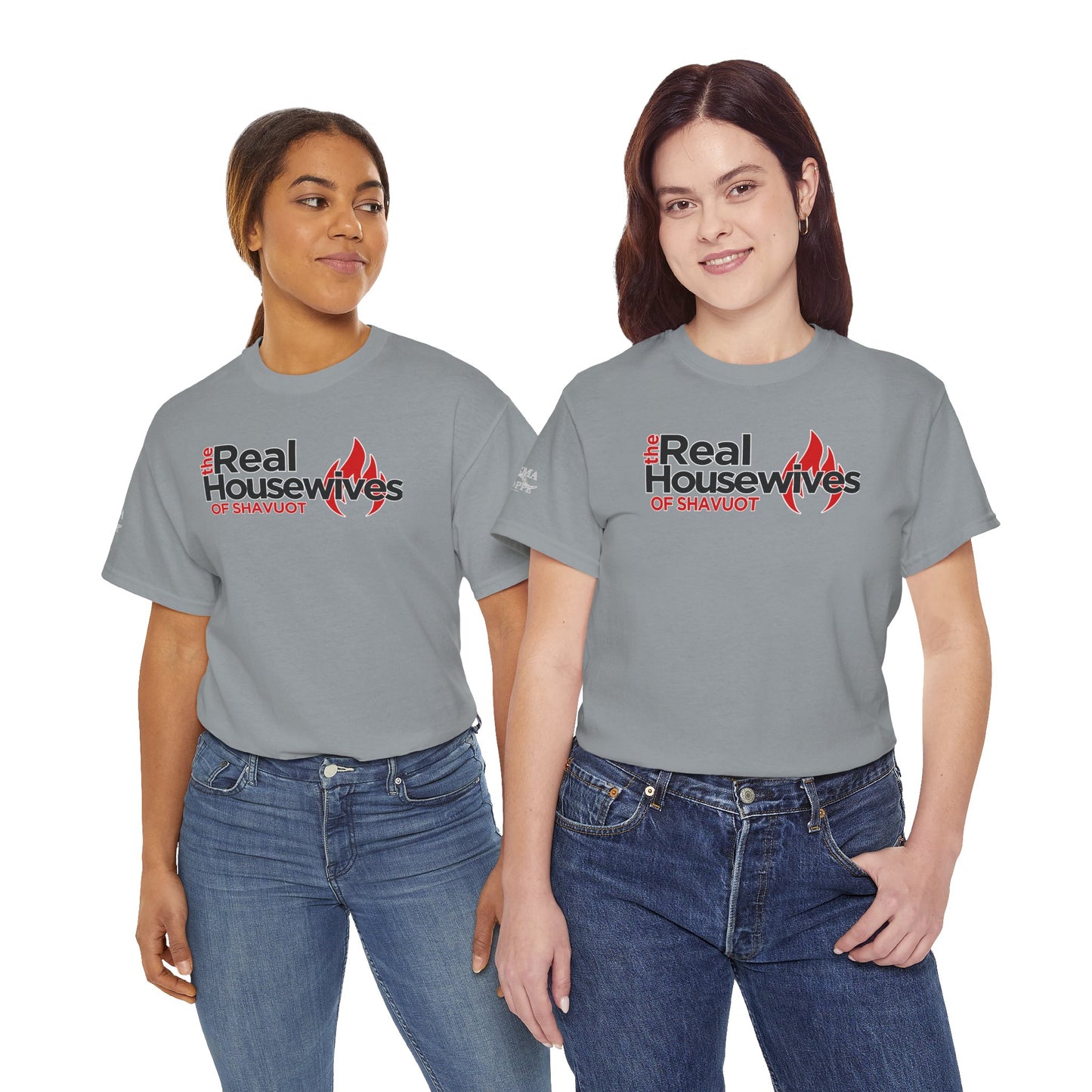 The Real Housewives of Shavuot Flames T‑Shirt Feast of Weeks Biblical Feast