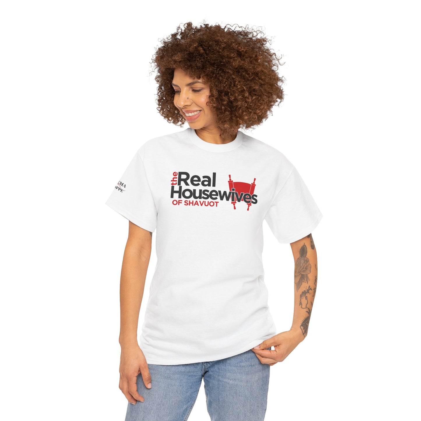 The Real Housewives of Shavuot Torah Scrolls T-Shirt Feast of Weeks Pentecost Cotton Tee