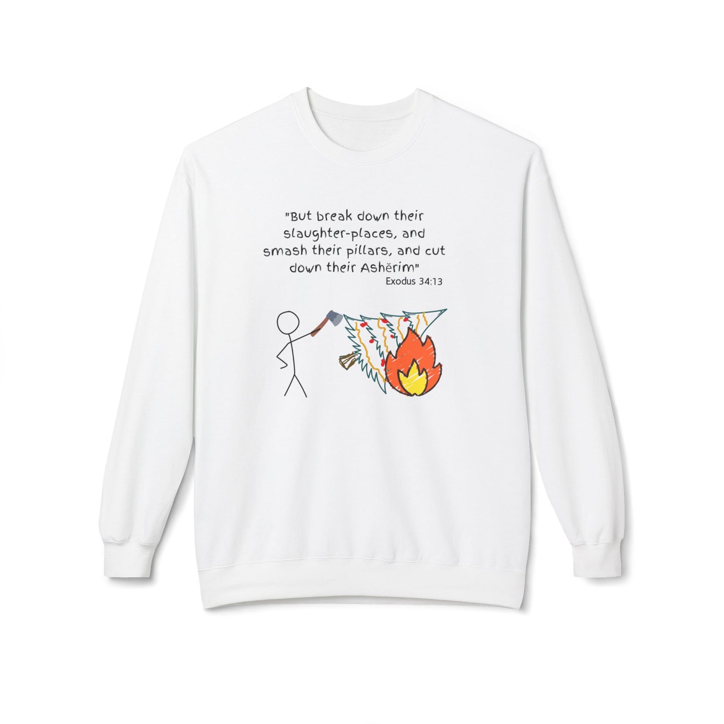 Smash it! Unisex Midweight Softstyle Fleece Crewneck Sweatshirt
