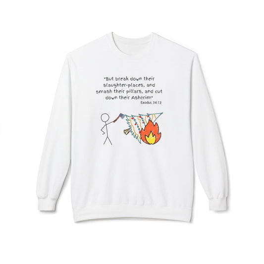 Smash it! Unisex Midweight Softstyle Fleece Crewneck Sweatshirt