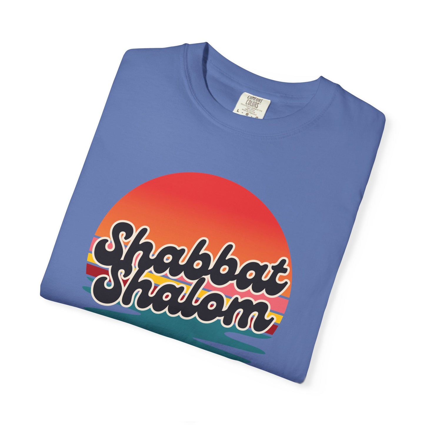 Sunset Shabbat Shalom T-shirt