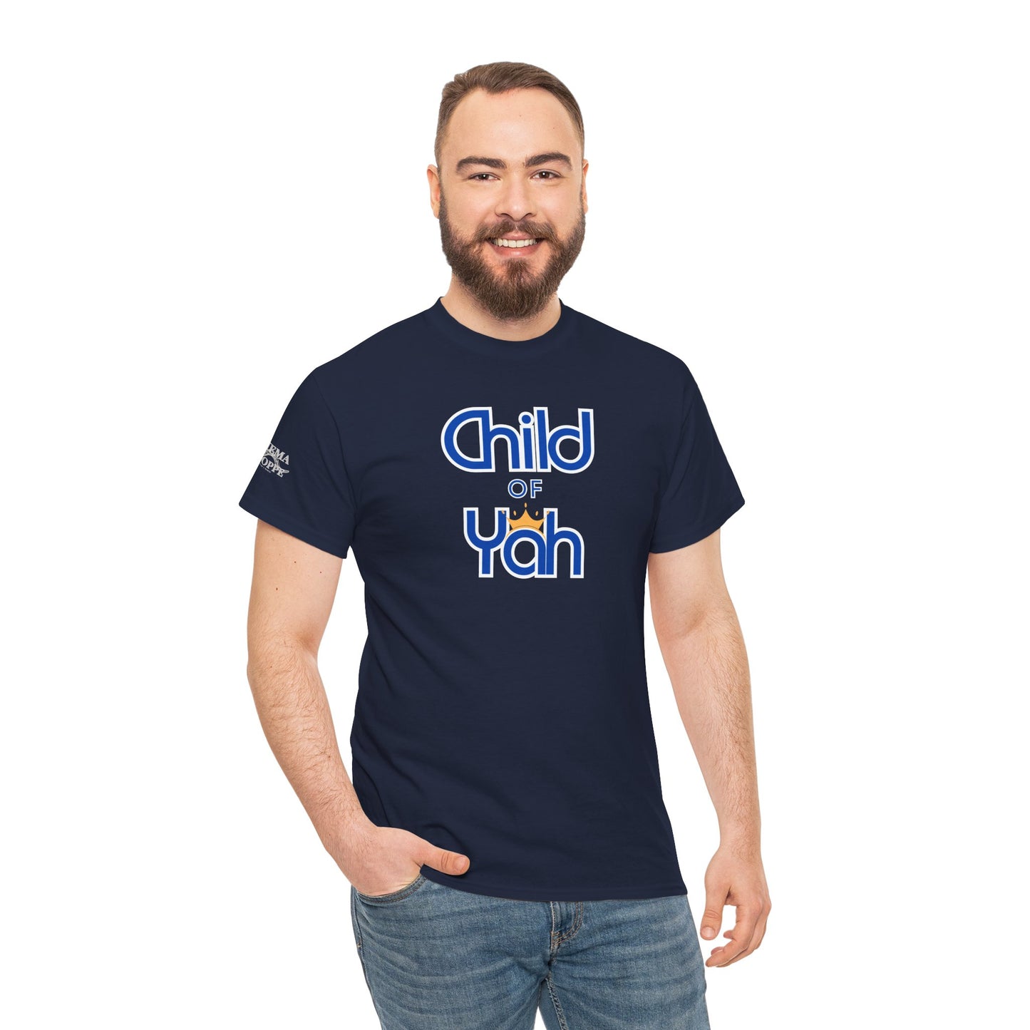 Child of Yah T-Shirt – Faith-Inspired Biblical Cotton Tee