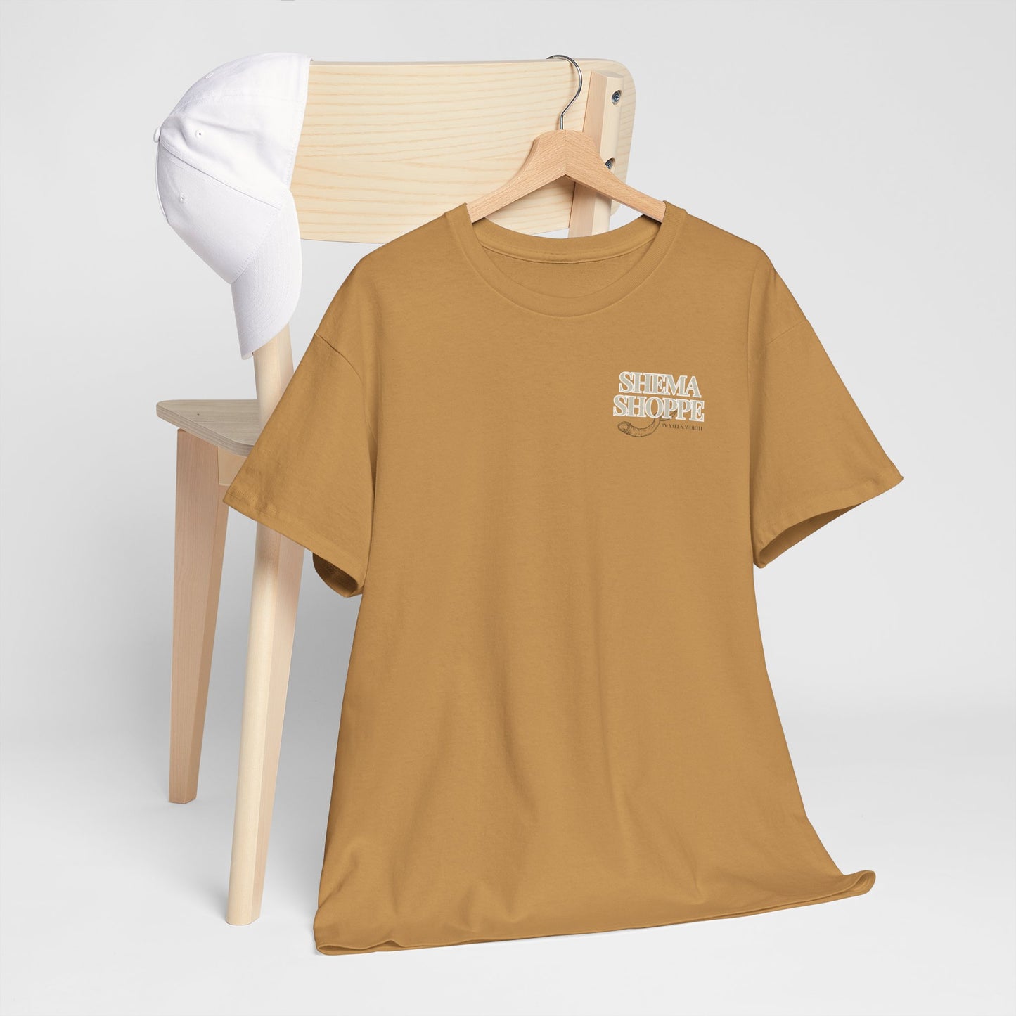 'Jael Time' Humorous Bible Story T-Shirt with Tent Peg and Hammer Design Cotton Tee