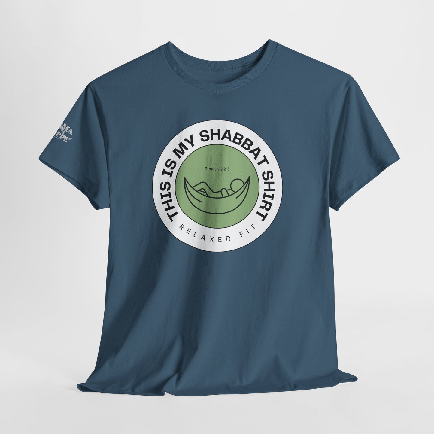 This Is My Shabbat Shirt — Chilling Out Is a Commandment Hammock Sabbath Cotton Tee