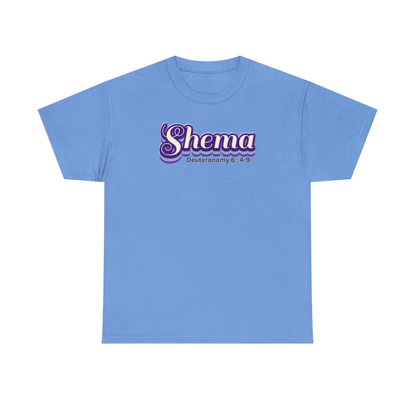 Faded Retro Shema Unisex Heavy Cotton Tee