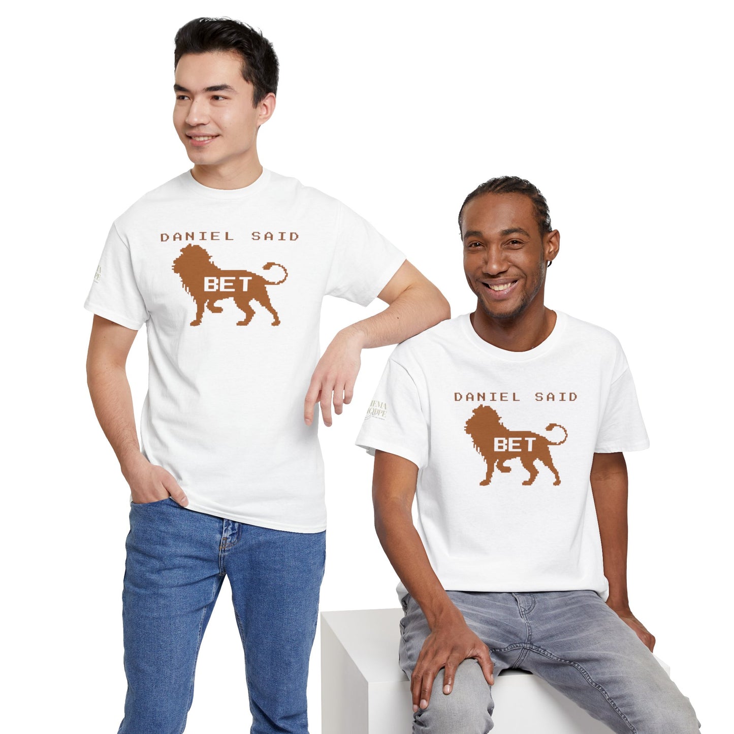 'Daniel Said Bet' Graphic Lion Tee Hebrew Hahas