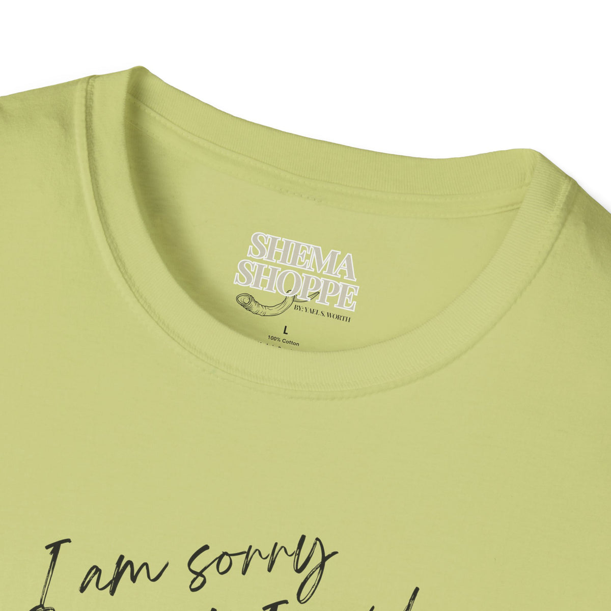 I'm sorry (Yeshua) Unisex Softstyle T-Shirt