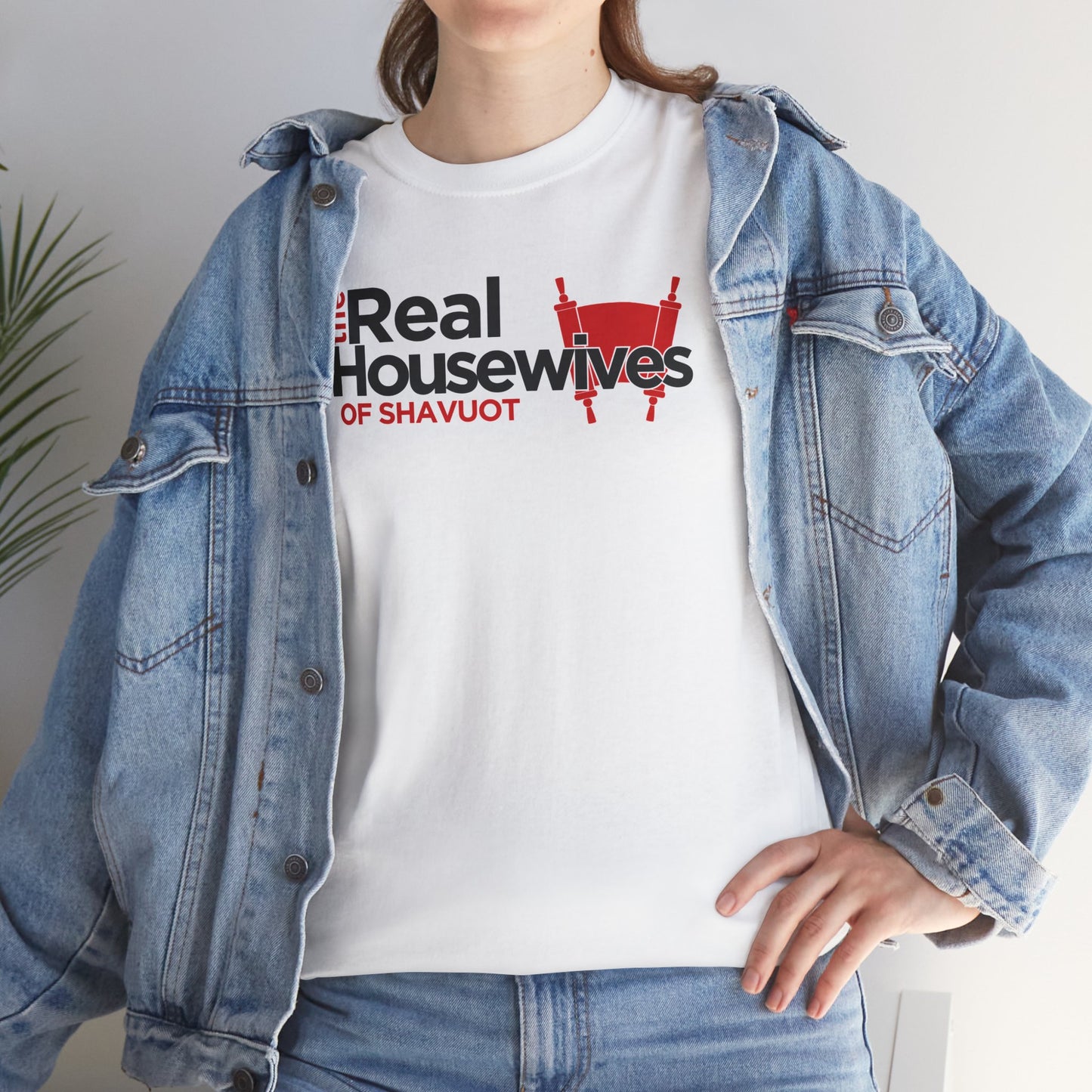 The Real Housewives of Shavuot Torah Scrolls T-Shirt Feast of Weeks Pentecost Cotton Tee