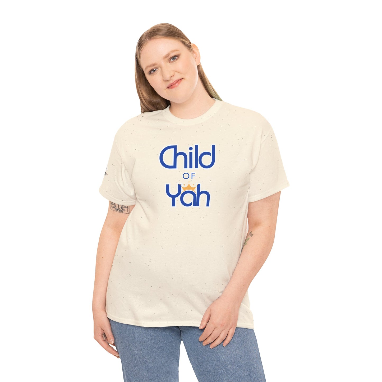 Child of Yah T-Shirt – Faith-Inspired Biblical Cotton Tee
