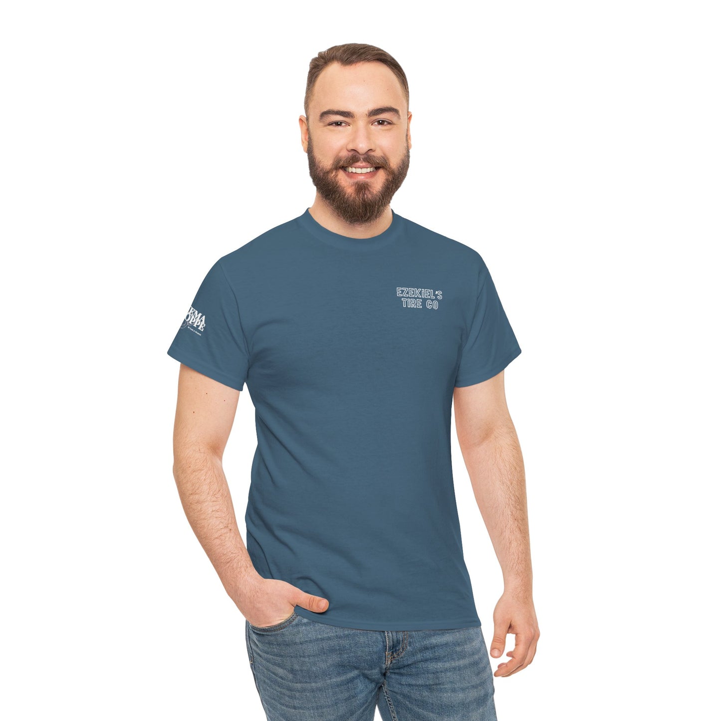 Ezekiel's Tire Company Shirt - Funny Biblical Unisex Cotton Tee