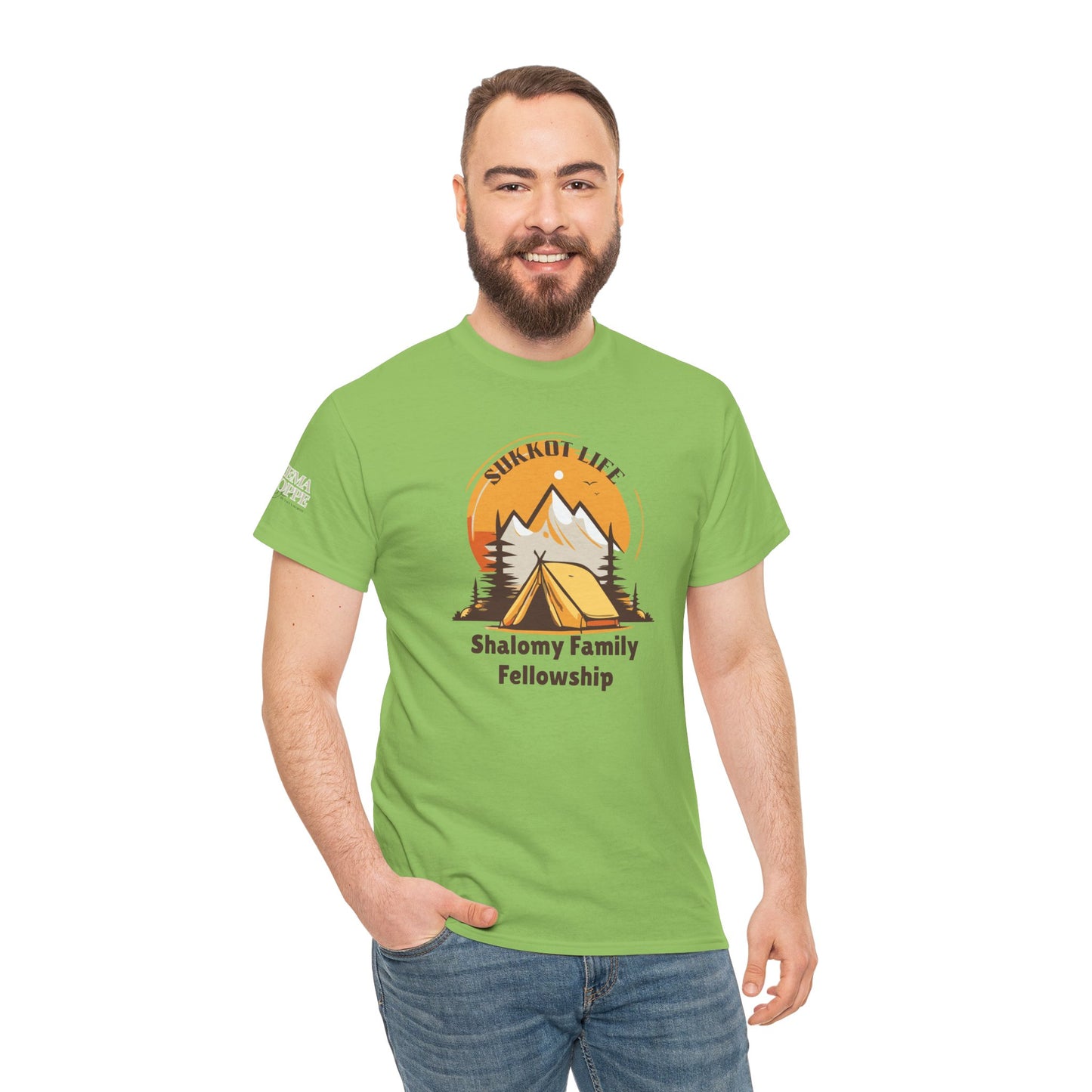 Personalized Sukkot Life Tee - Camping Biblical Feast Fellowship Shirt