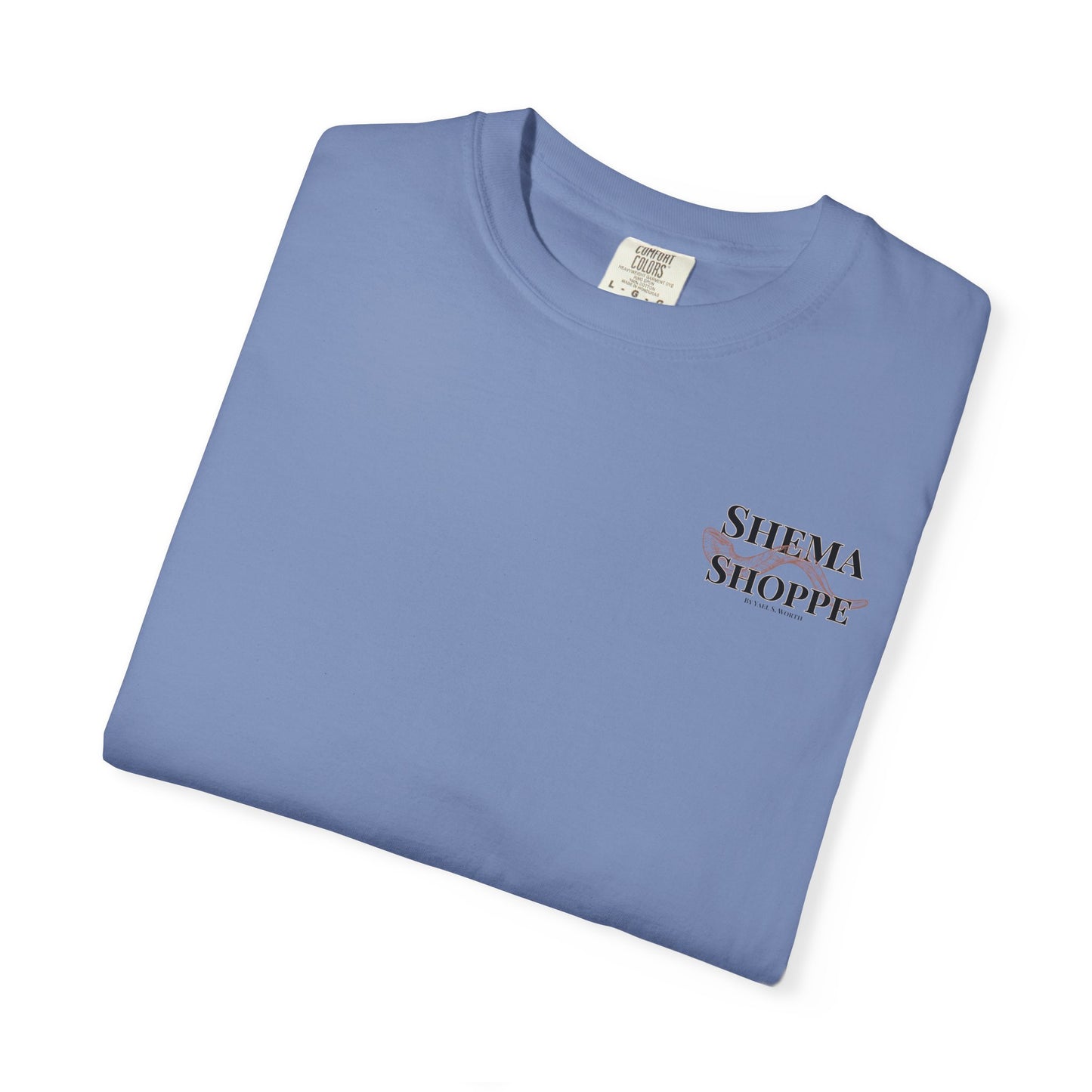 Open your Mouth Garment-Dyed T-Shirt — Rescue the Oppressed Back Print