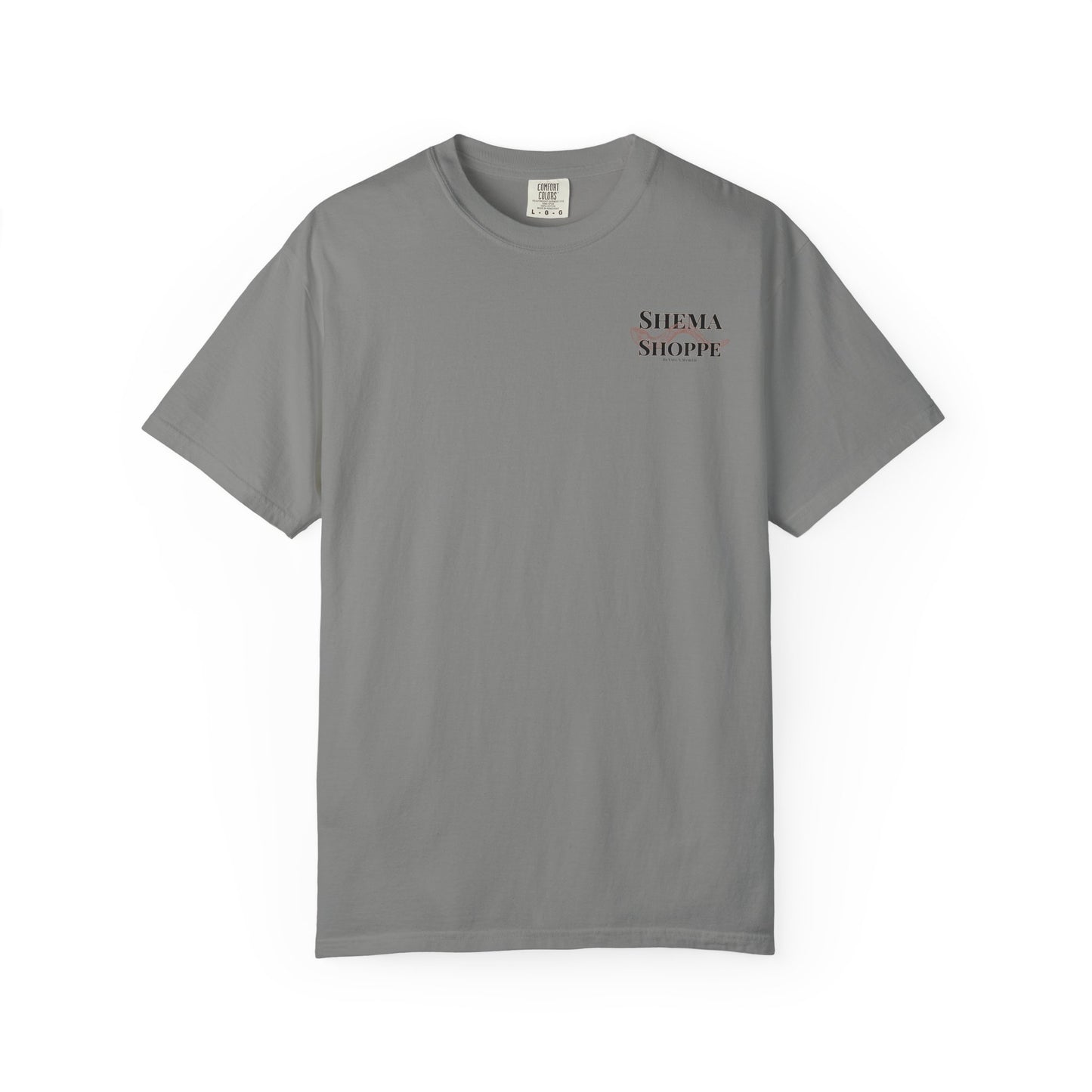 Open your Mouth Garment-Dyed T-Shirt — Rescue the Oppressed Back Print