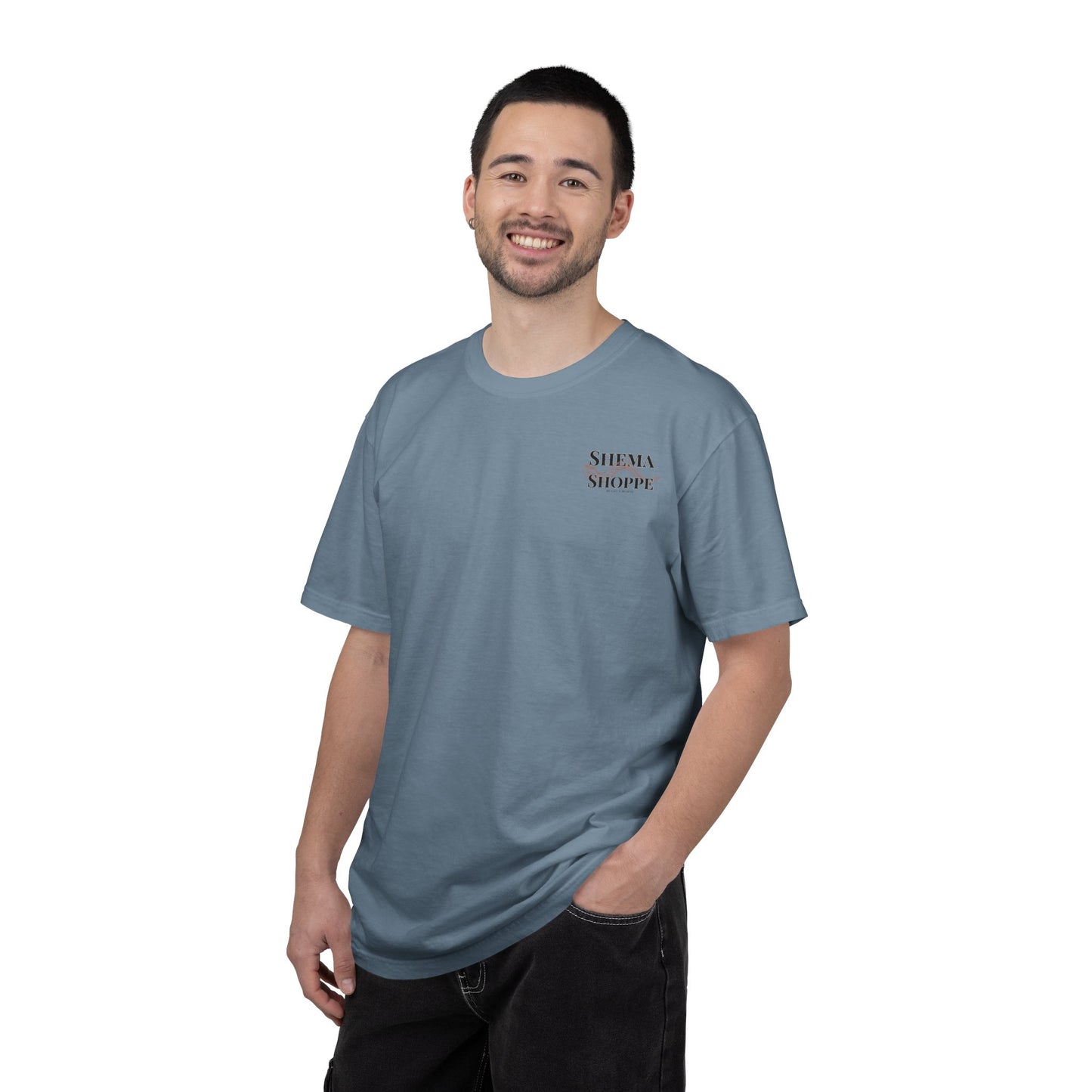 Open your Mouth Garment-Dyed T-Shirt — Rescue the Oppressed Back Print