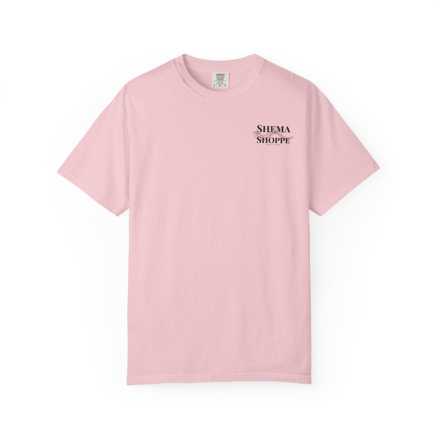 Open your Mouth Garment-Dyed T-Shirt — Rescue the Oppressed Back Print