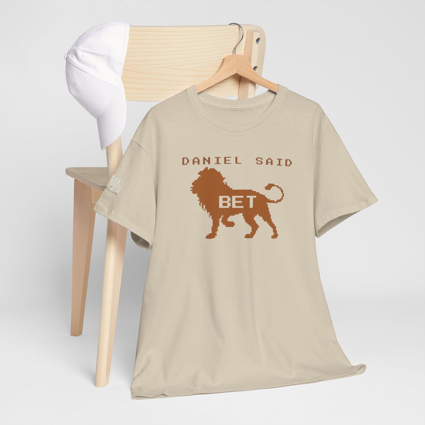'Daniel Said Bet' Graphic Lion Tee Hebrew Hahas