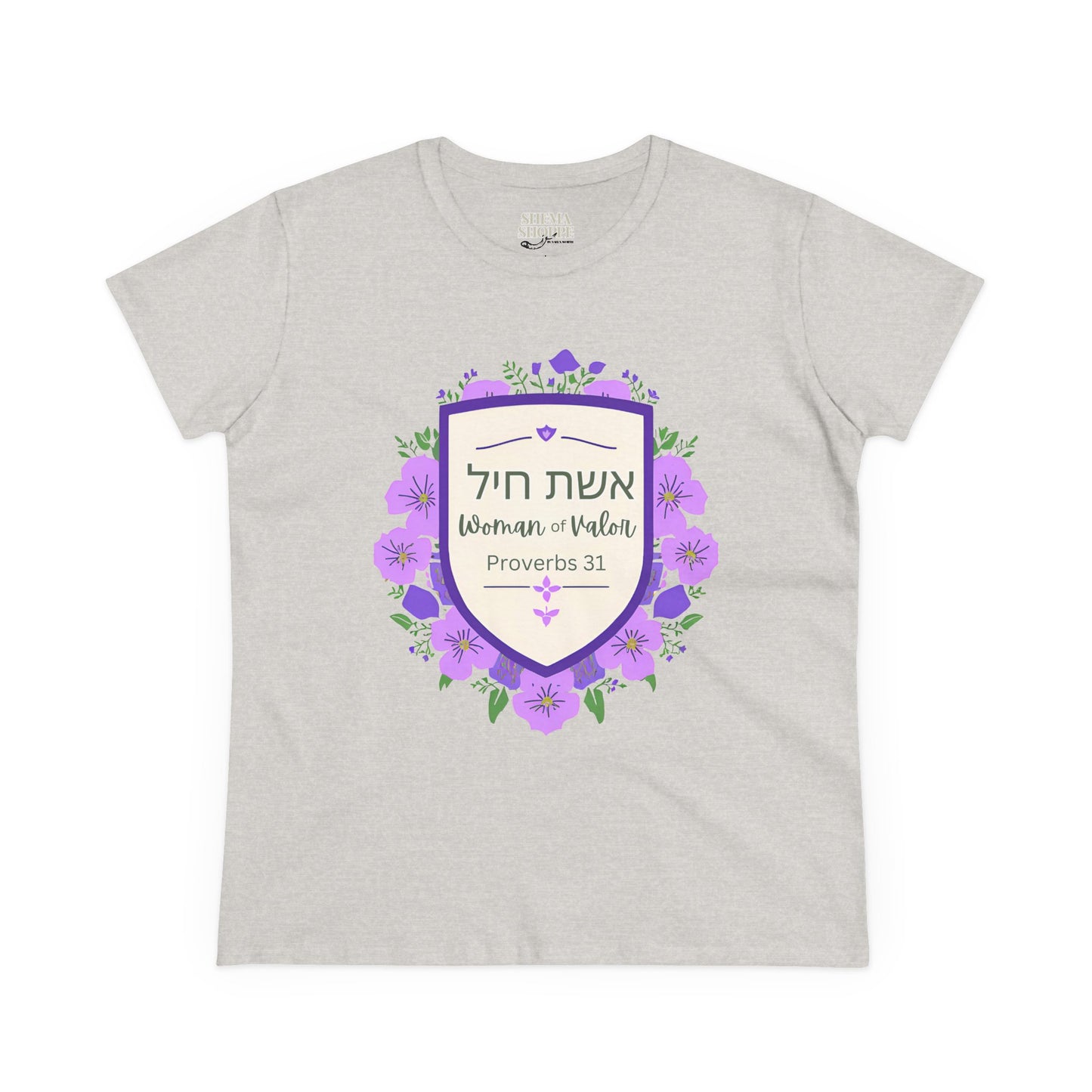 Woman of Valor Women's Midweight Cotton Tee