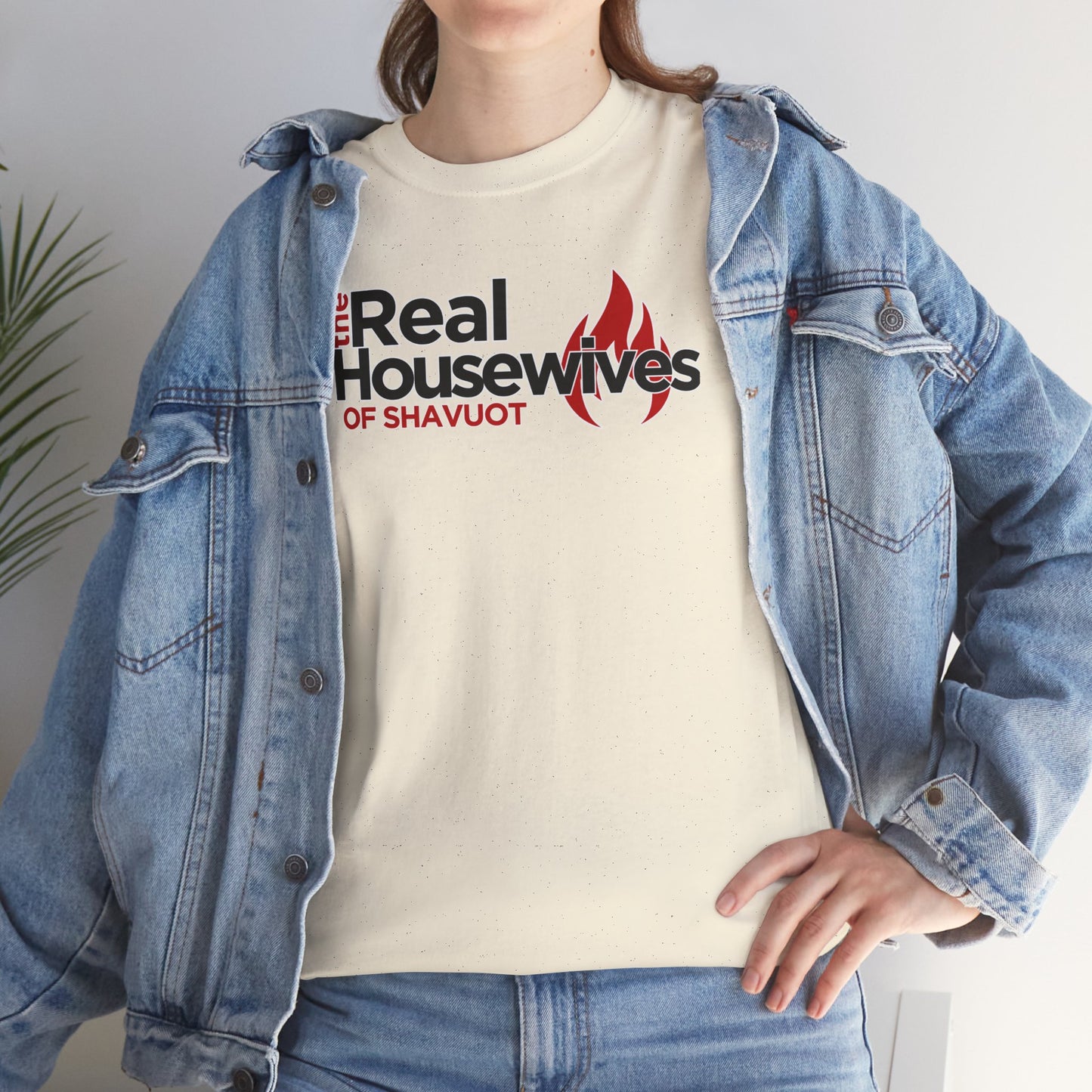 The Real Housewives of Shavuot Flames T‑Shirt Feast of Weeks Biblical Feast