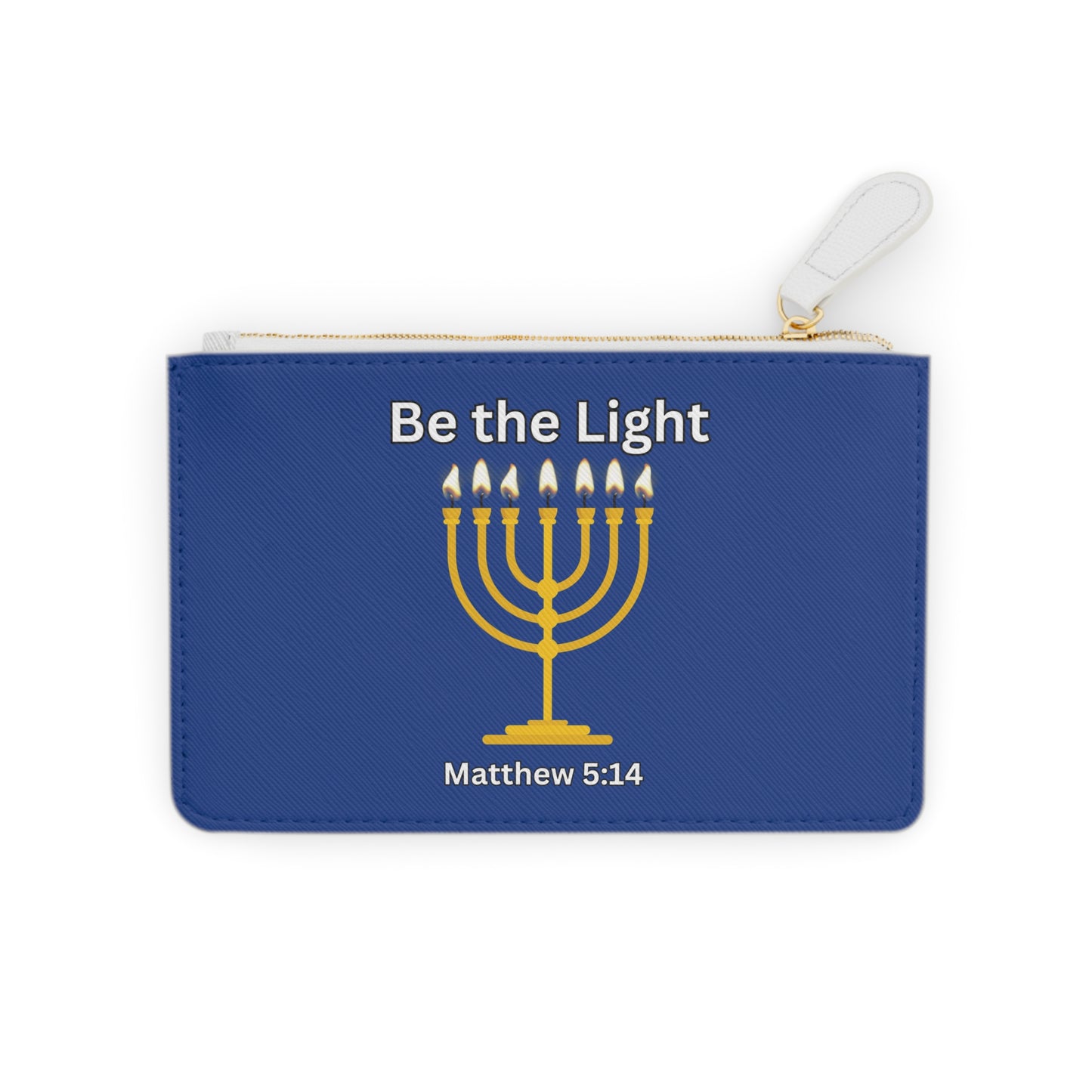 Clutch Bag - Be the Light Menorah Pouch Yeshua