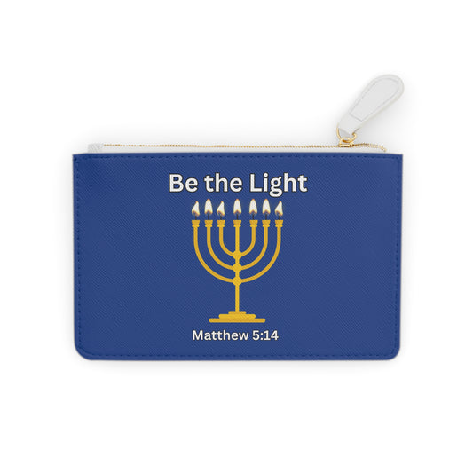 Clutch Bag - Be the Light Menorah Pouch Yeshua