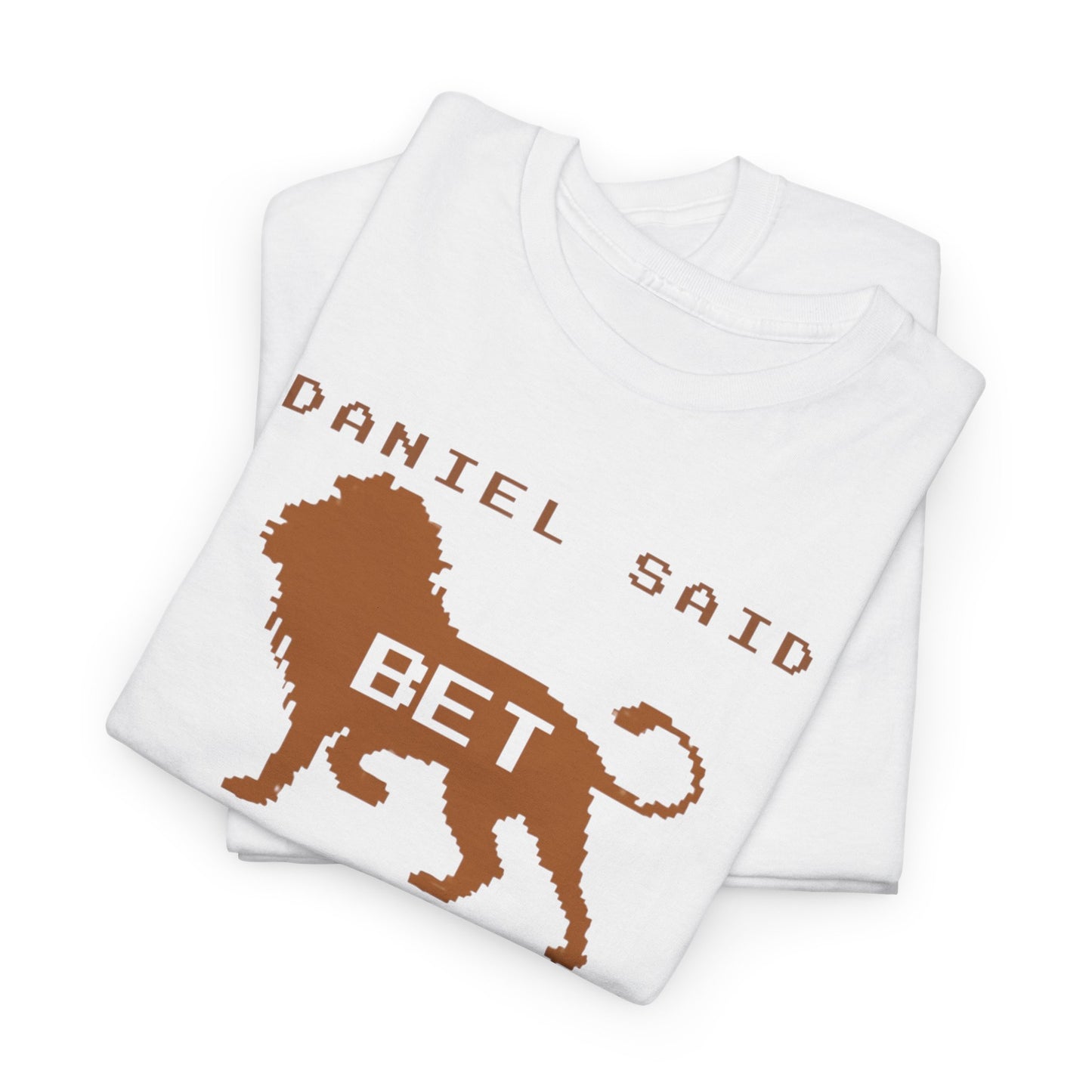 'Daniel Said Bet' Graphic Lion Tee Hebrew Hahas
