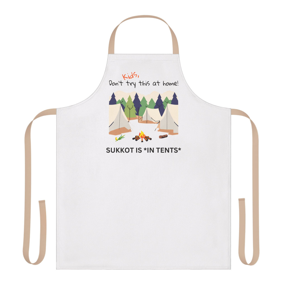 Sukkot Apron, 5-Color Strap Options