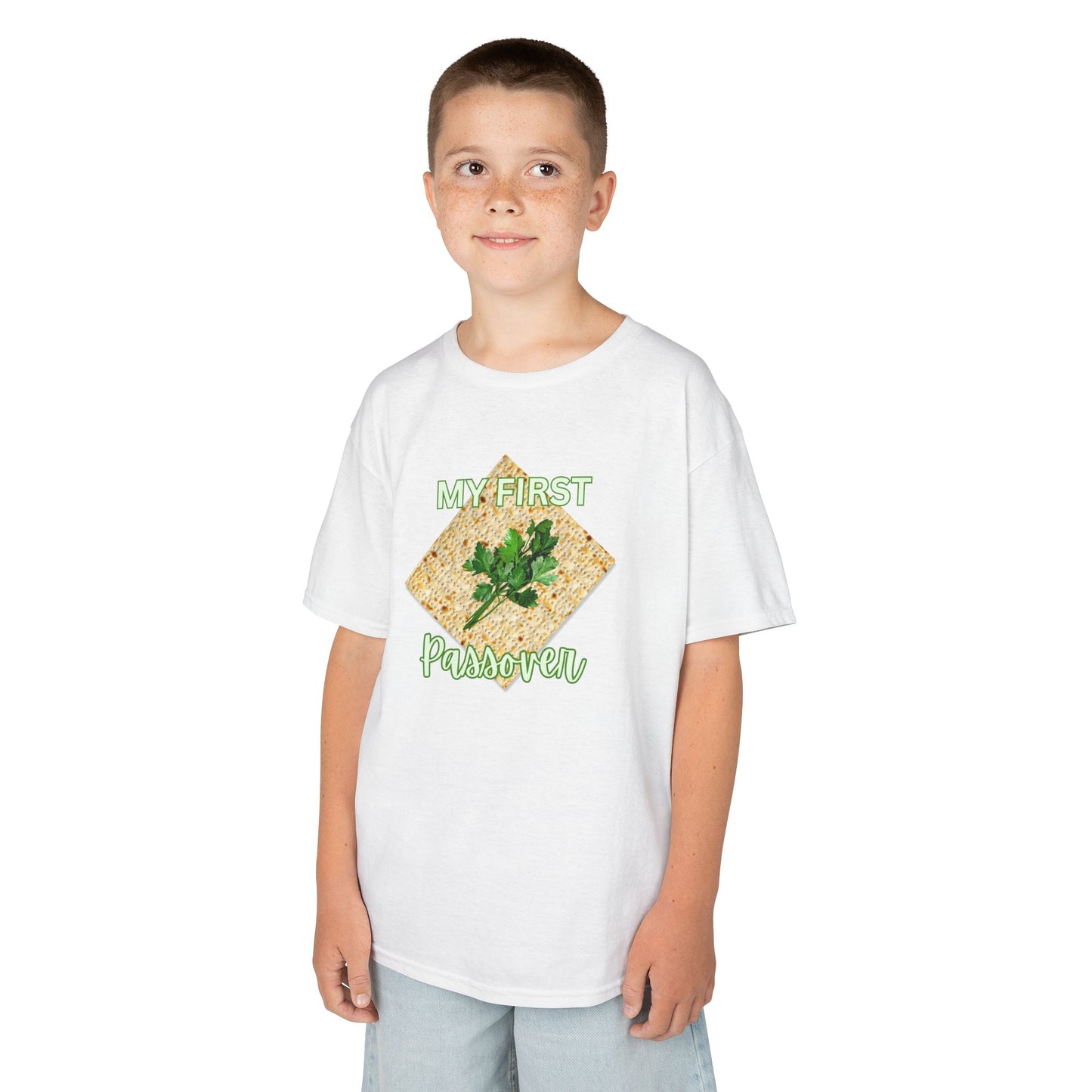 Kids T‑Shirt “My First Plant Parent” Green Succulent Garden Tee