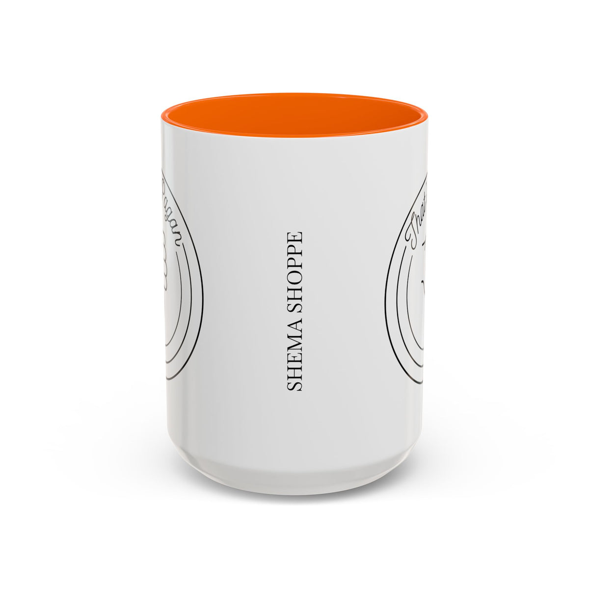 That's Pagan Thumbs Down Accent Coffee Mug