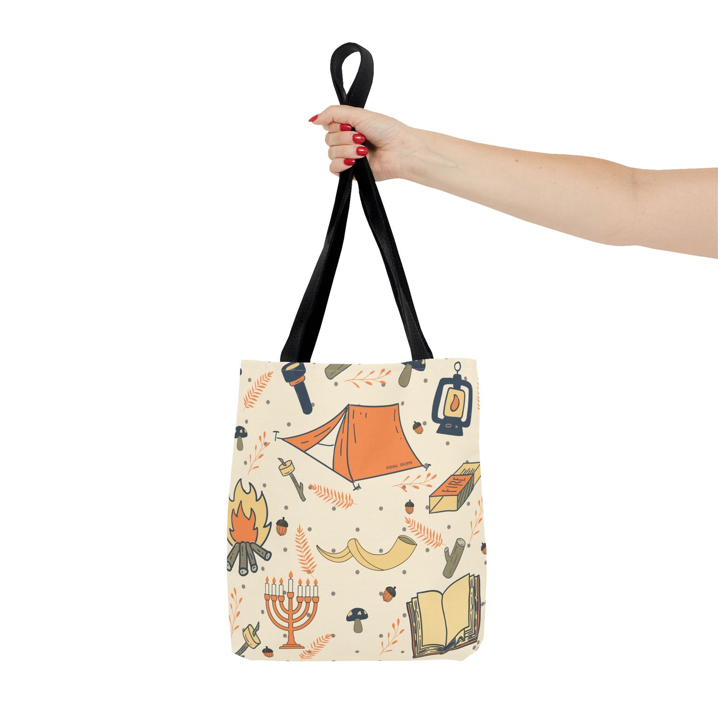 Sukkot Tents Tote Bag (AOP)