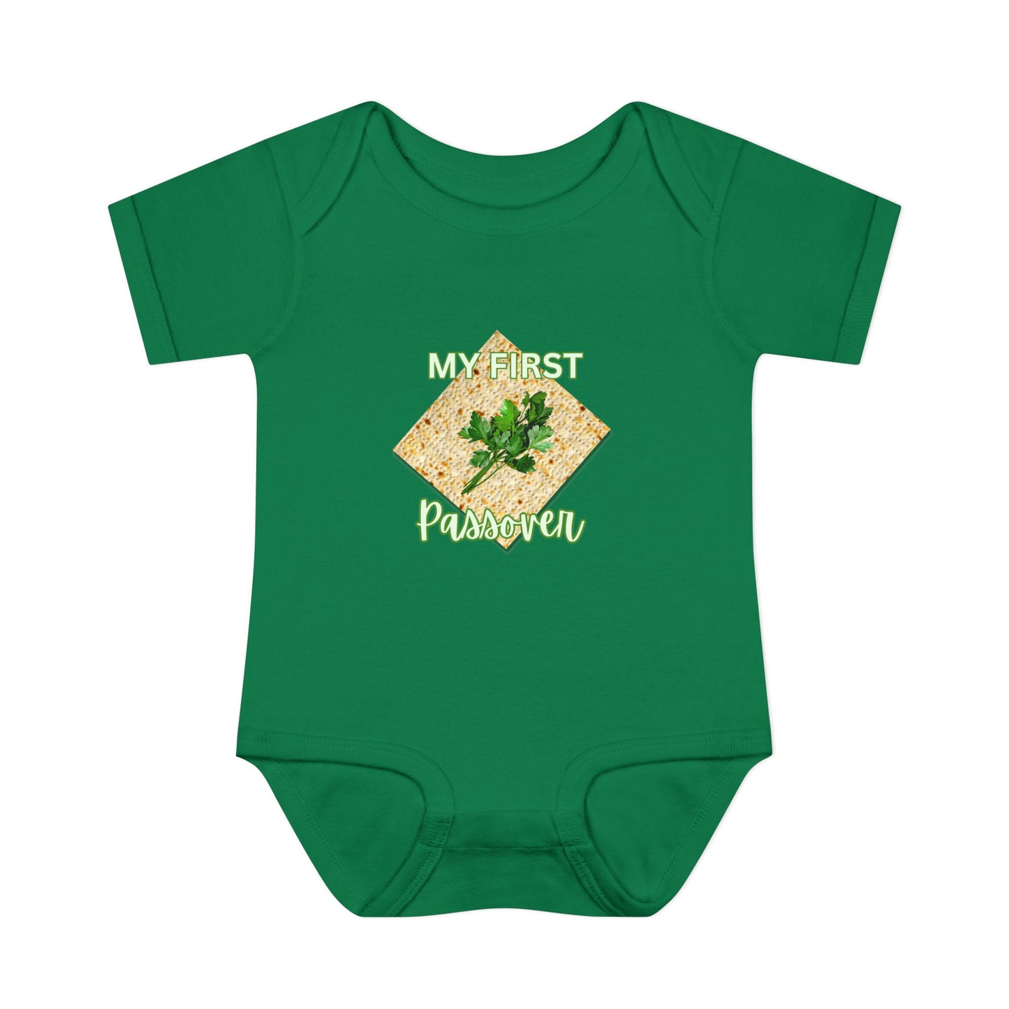 Baby Bodysuit - "My First Passover" Infant Onesie (Cute Unleavened Bread Lover Gift)