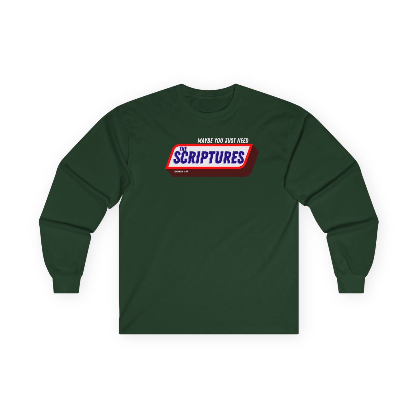 Scriptures Satisfy Unisex Ultra Cotton Long Sleeve Tee