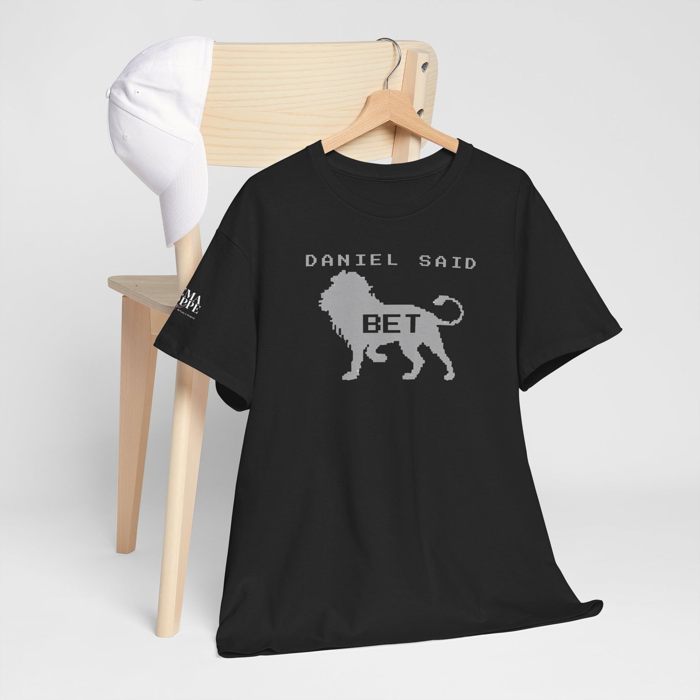'Daniel Said Bet' Graphic Lion Tee Hebrew Hahas