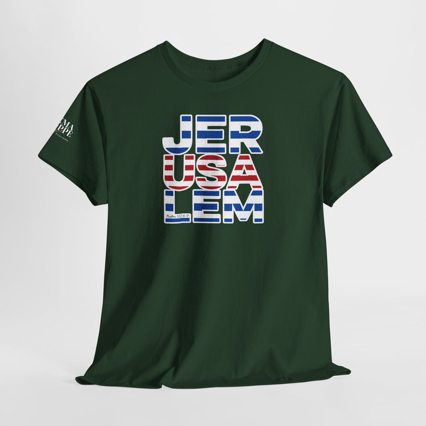 JerUSAlem Psalms 122:6-9 Unisex Tee Patriotic T-Shirt Solidarity