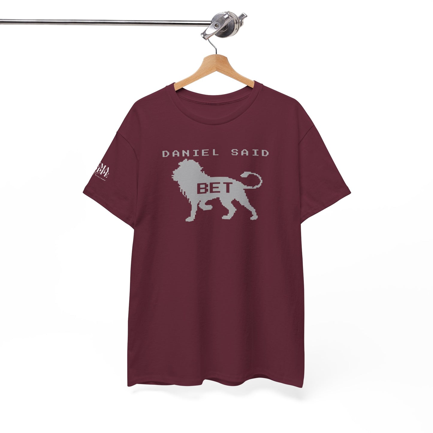 'Daniel Said Bet' Graphic Lion Tee Hebrew Hahas