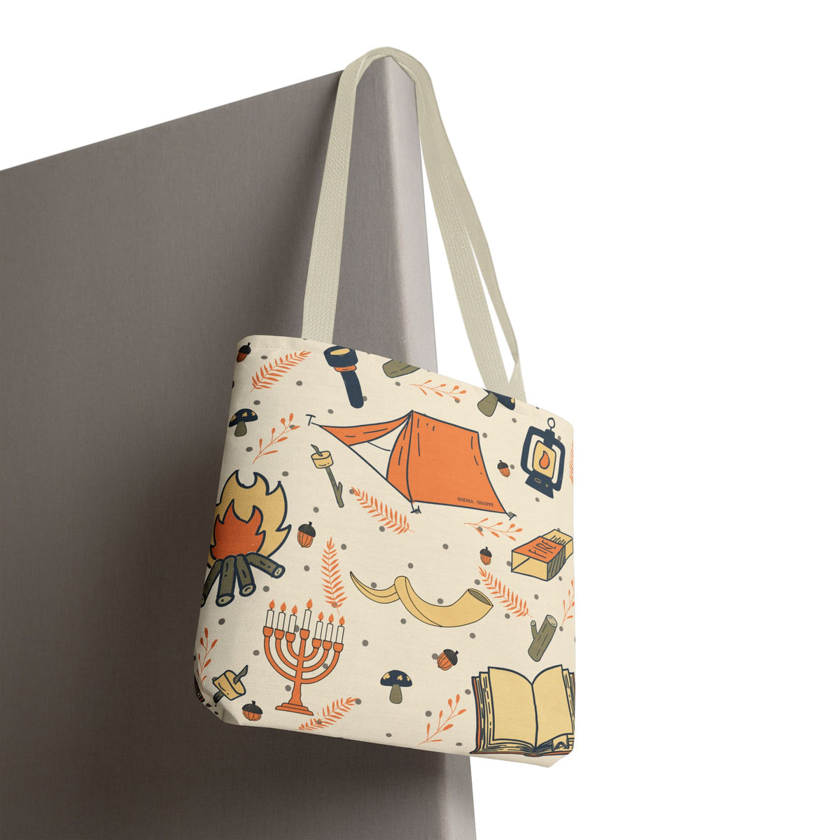 Sukkot Tents Tote Bag (AOP)
