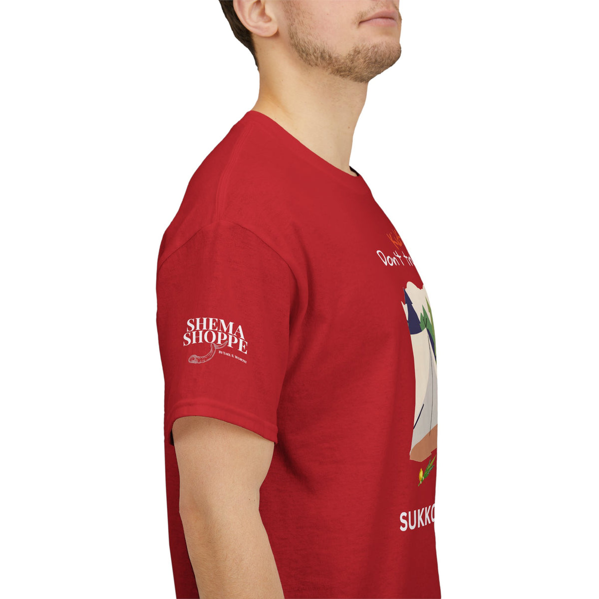 Kids, Don't Try This At Home Sukkot Shirt (dark colors)