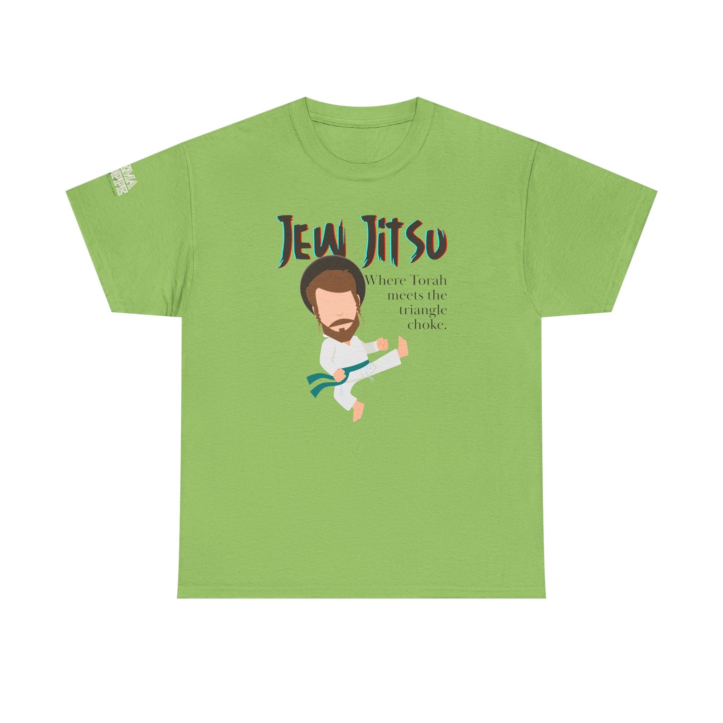 Jew Jitsu Funny Unisex Tee - Cotton Martial Arts Torah Shirt