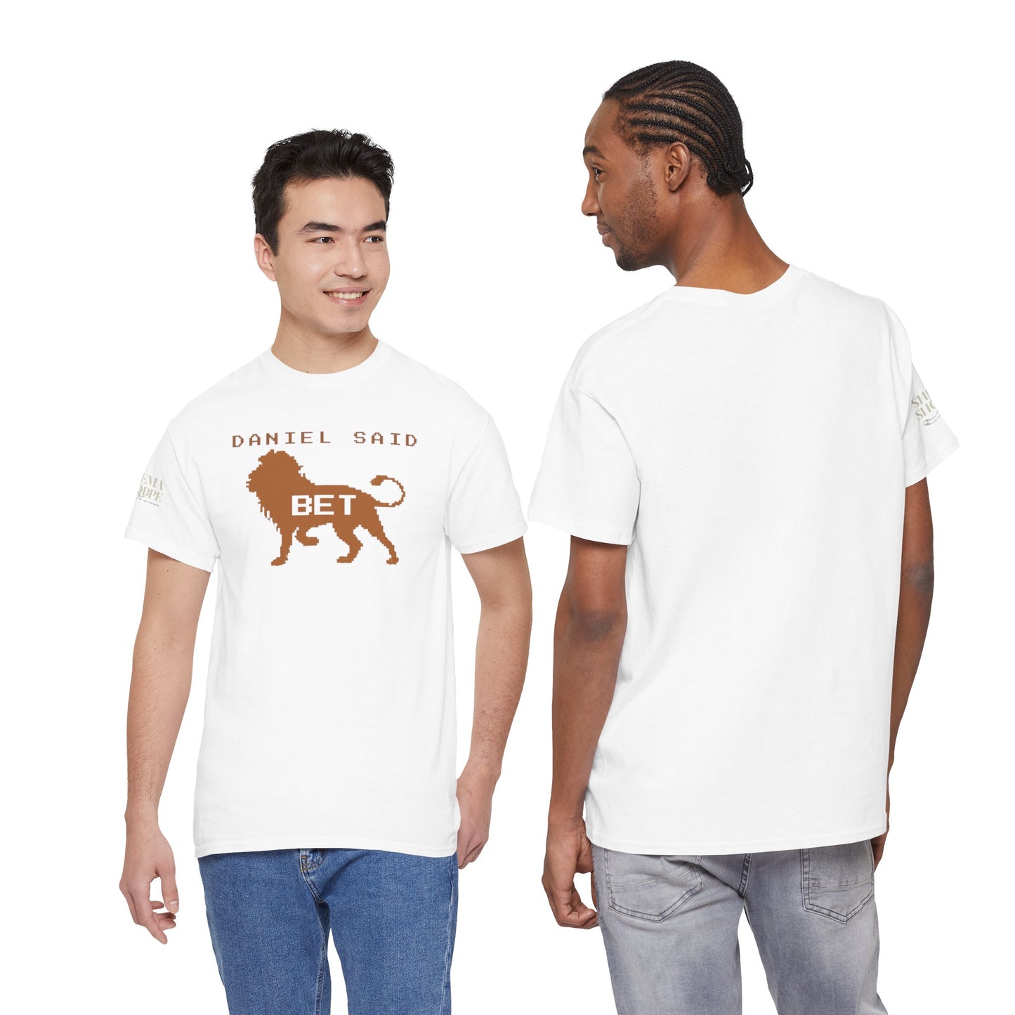'Daniel Said Bet' Graphic Lion Tee Hebrew Hahas